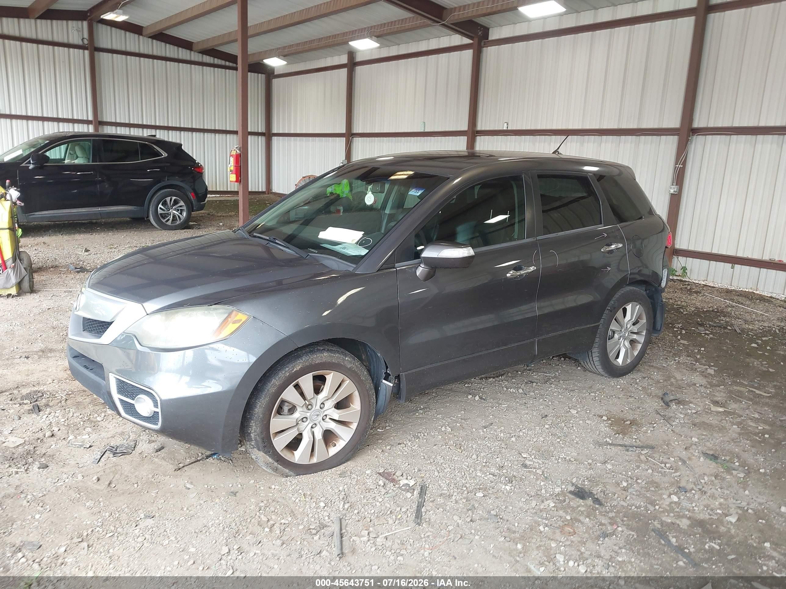 2011 Acura Rdx   Gray vin: 5J8TB2H2XBA001826