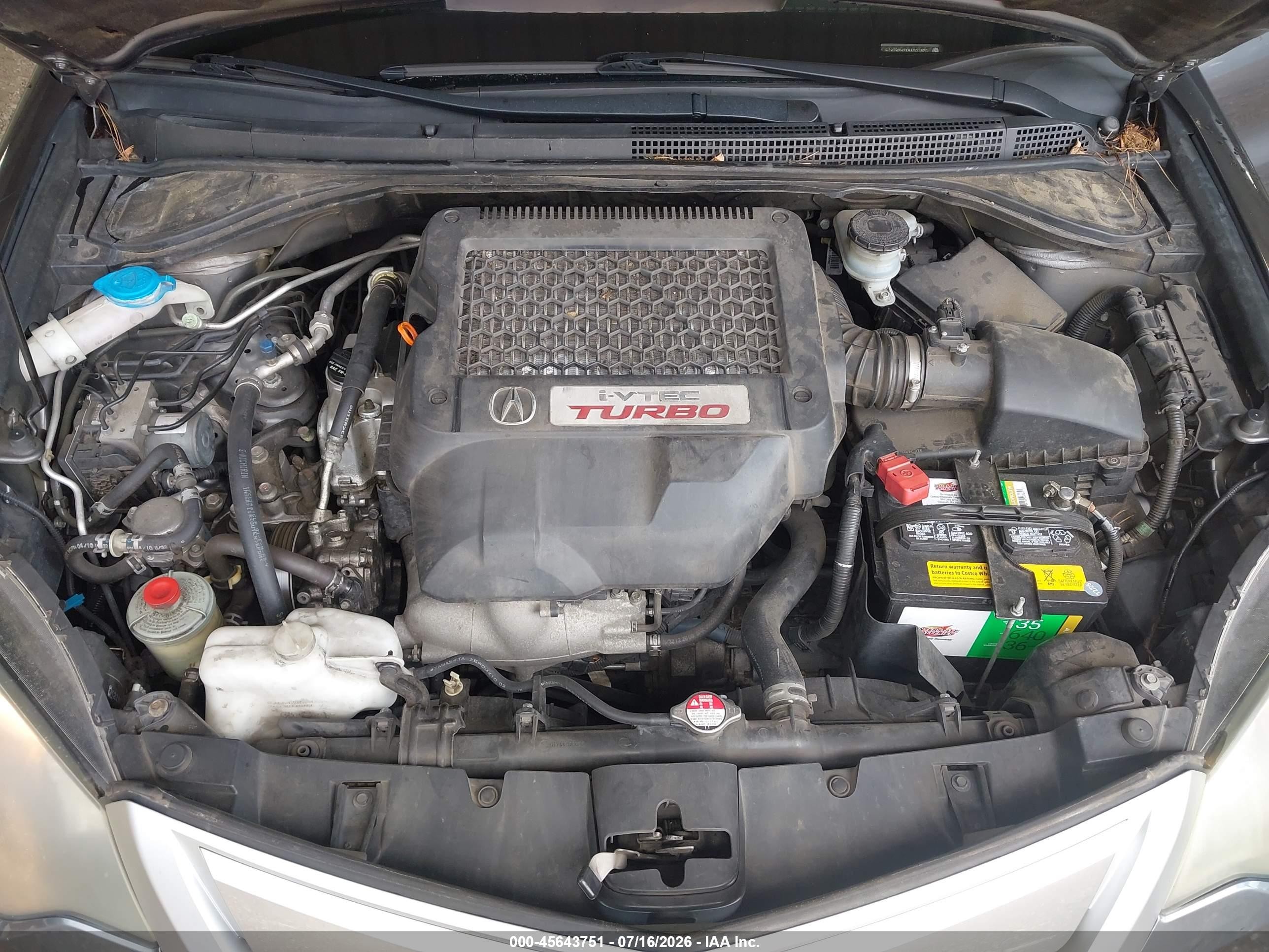 2011 Acura Rdx   Gray vin: 5J8TB2H2XBA001826