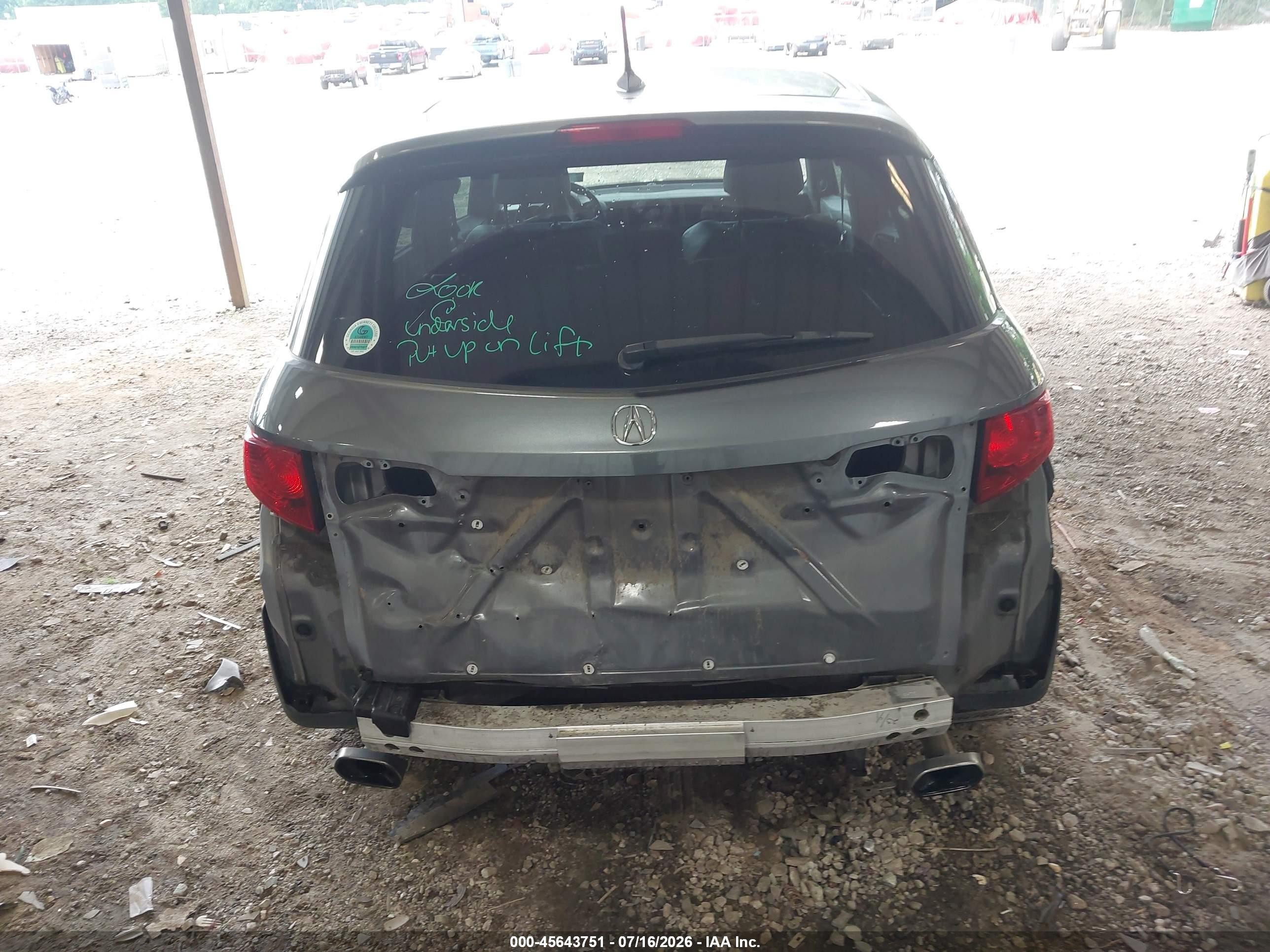 2011 Acura Rdx   Gray vin: 5J8TB2H2XBA001826