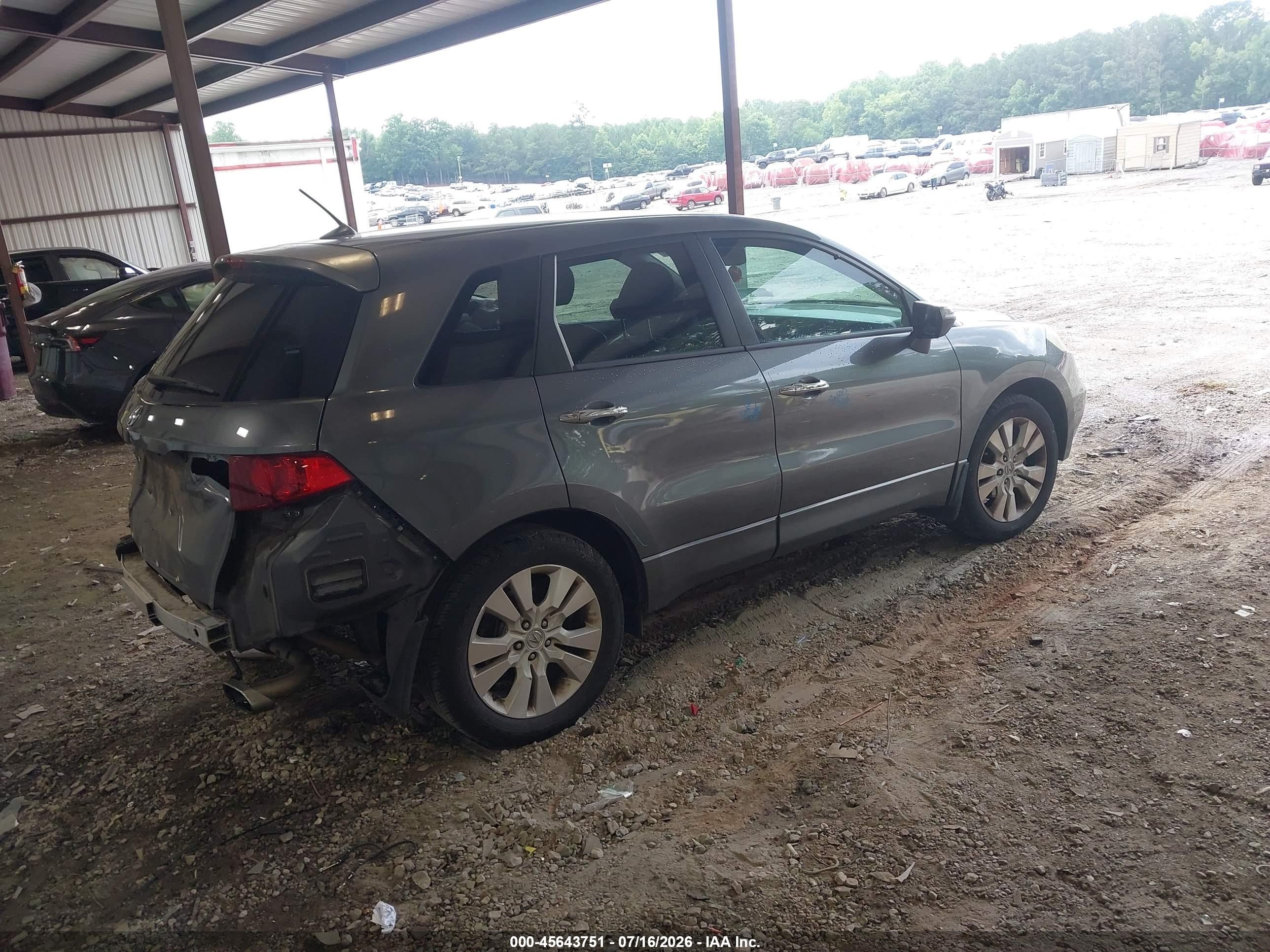 2011 Acura Rdx   Gray vin: 5J8TB2H2XBA001826