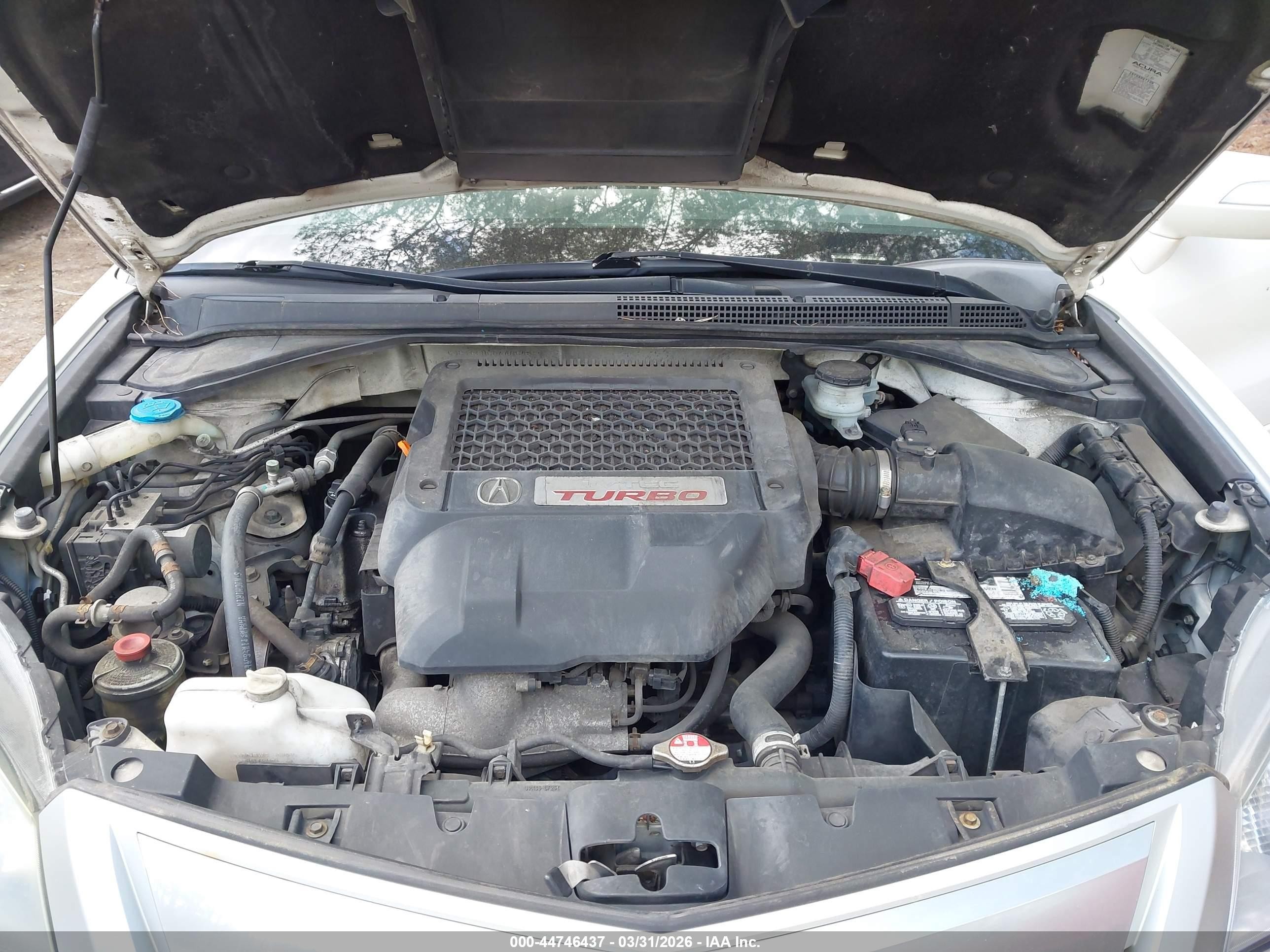 2010 Acura Rdx   White vin: 5J8TB2H50AA004839