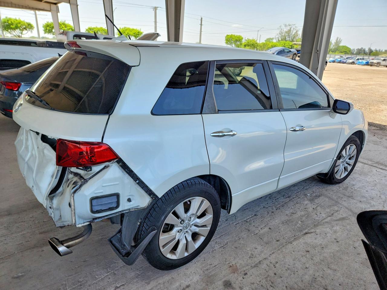 2011 Acura Rdx Technology White vin: 5J8TB2H50BA000808