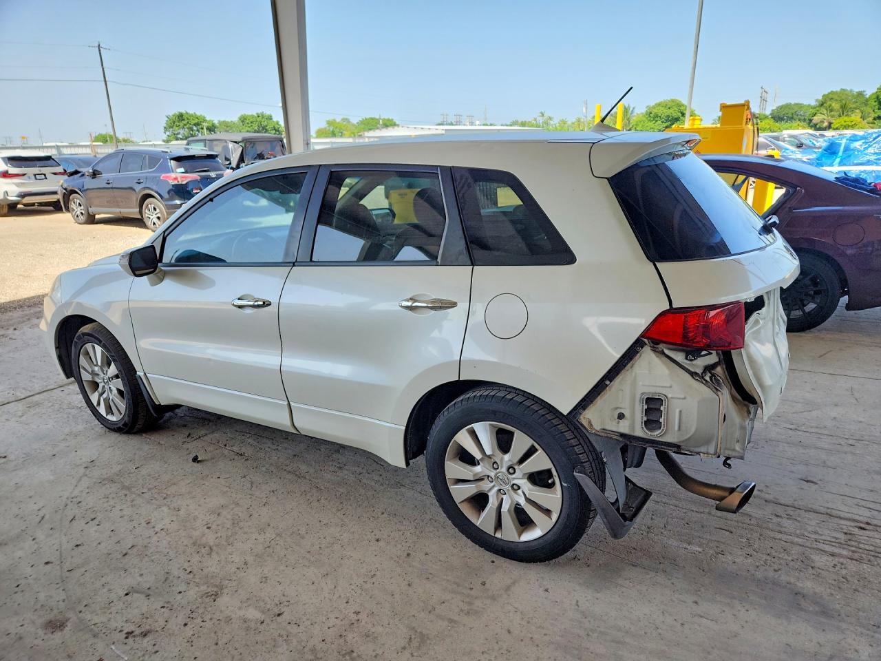 2011 Acura Rdx Technology White vin: 5J8TB2H50BA000808