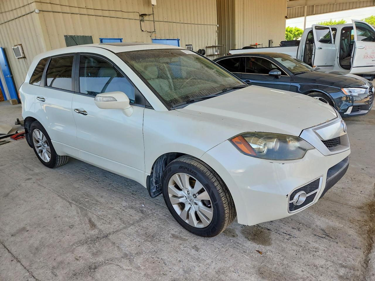 2011 Acura Rdx Technology White vin: 5J8TB2H50BA000808
