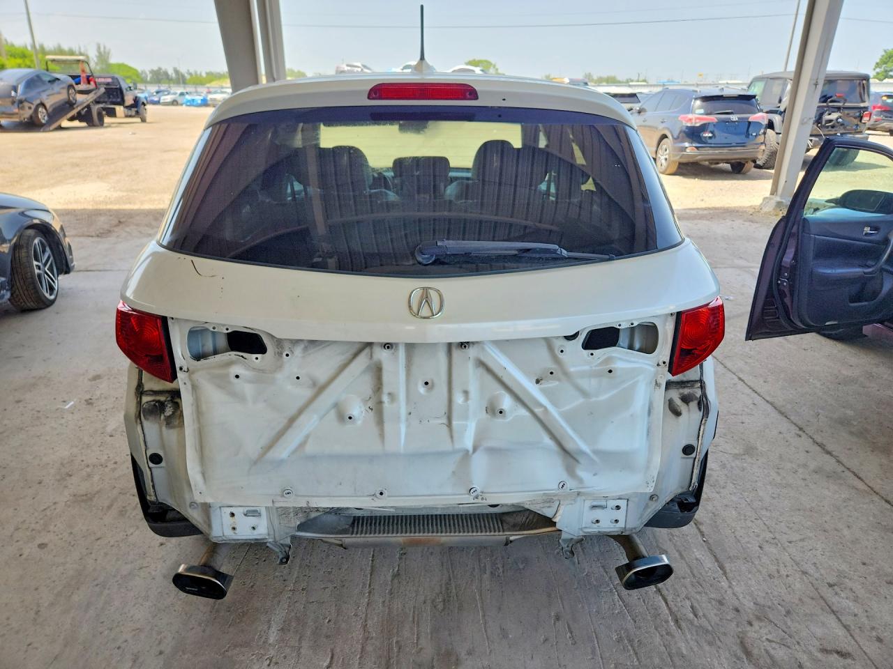 2011 Acura Rdx Technology White vin: 5J8TB2H50BA000808