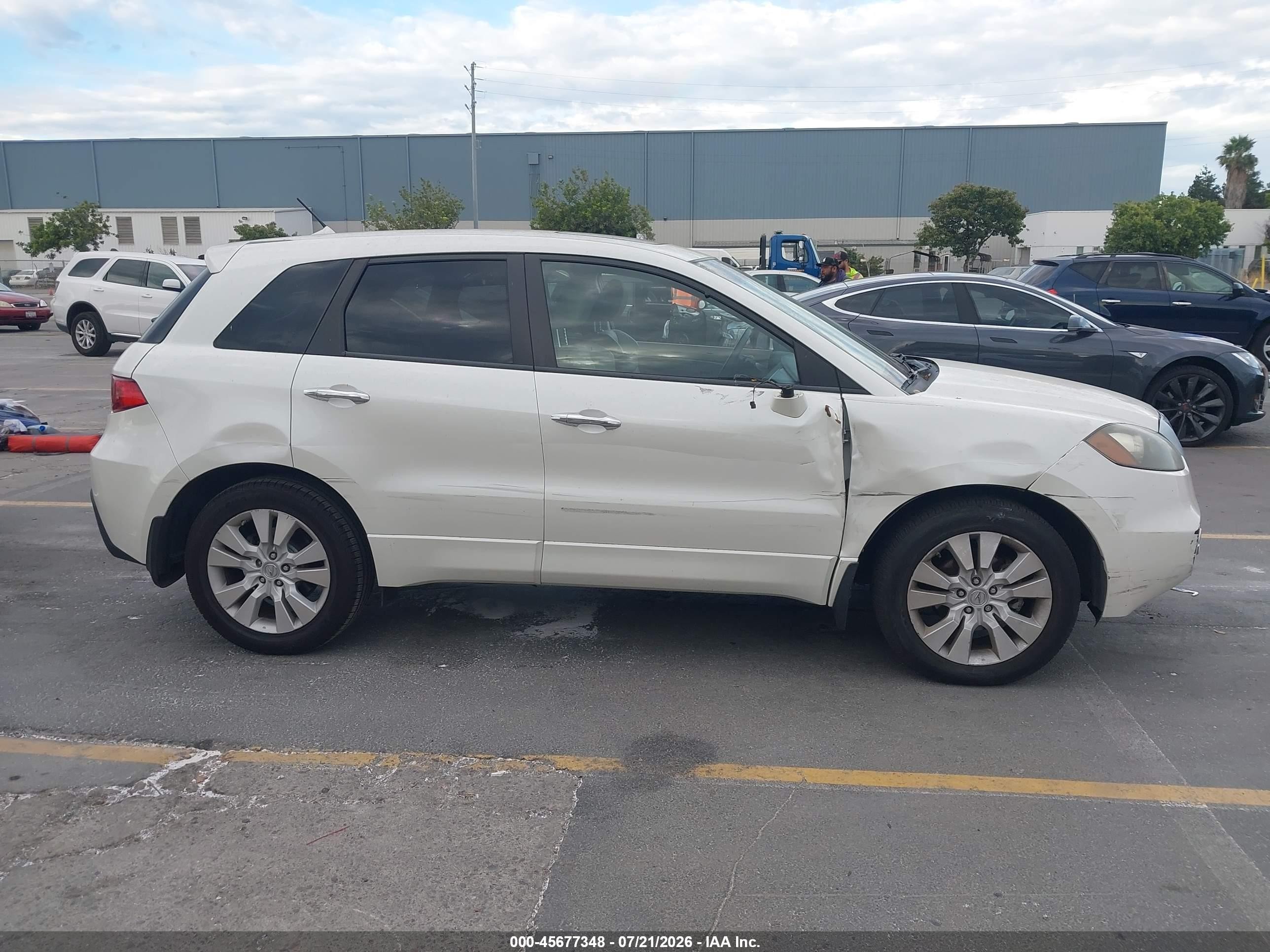 2011 Acura Rdx   Белый vin: 5J8TB2H50BA002042