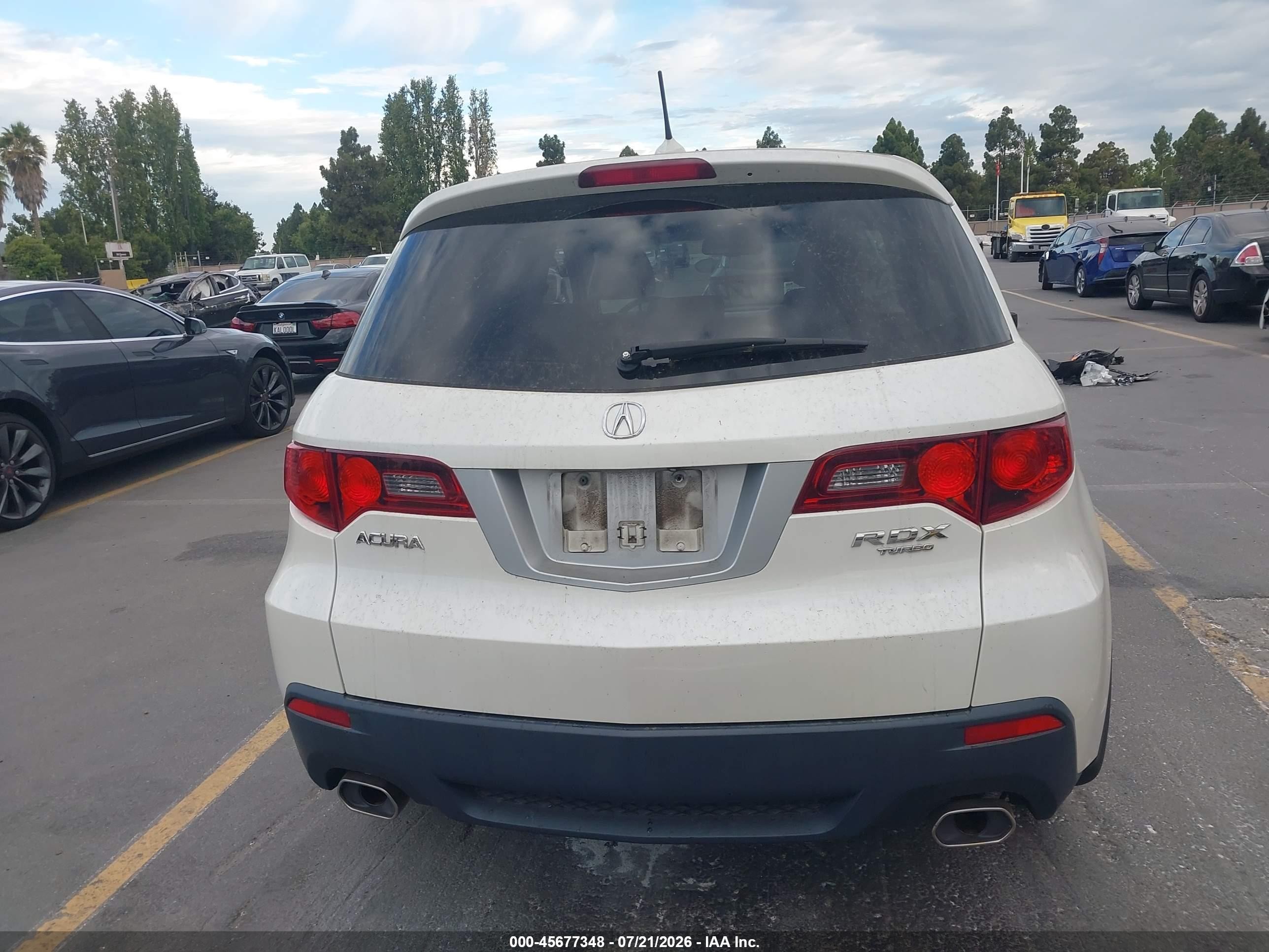 2011 Acura Rdx   Белый vin: 5J8TB2H50BA002042