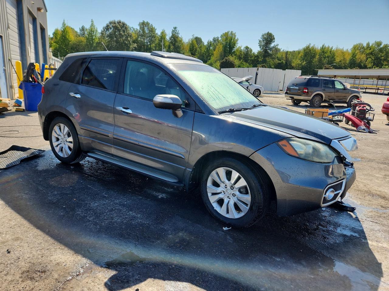 2011 Acura Rdx Technology Gray vin: 5J8TB2H50BA003725