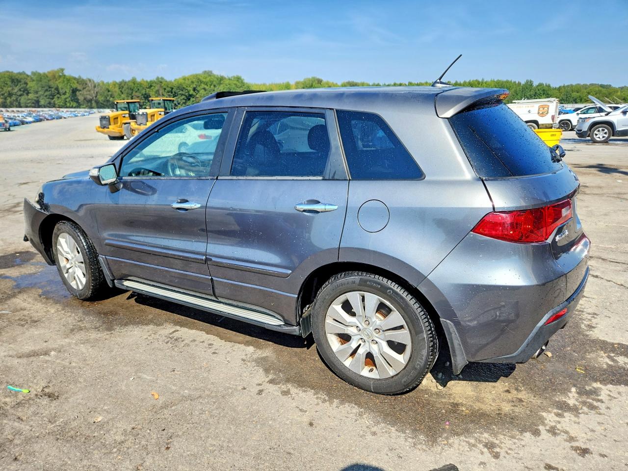 2011 Acura Rdx Technology Gray vin: 5J8TB2H50BA003725