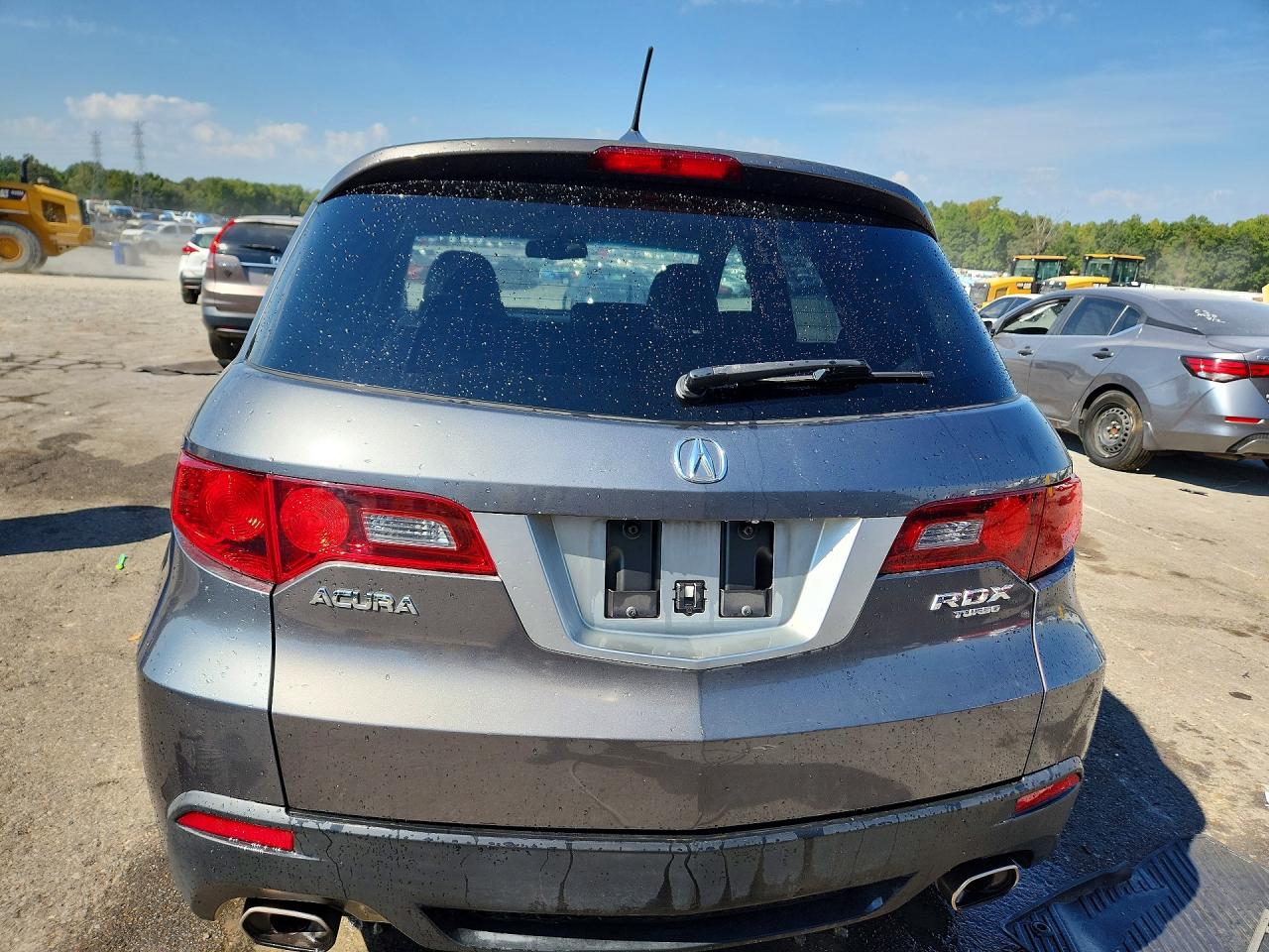 2011 Acura Rdx Technology Gray vin: 5J8TB2H50BA003725