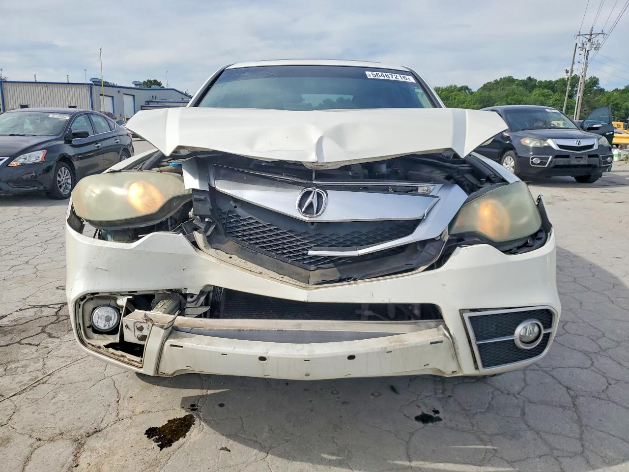 2011 Acura Rdx Technology White vin: 5J8TB2H51BA002485