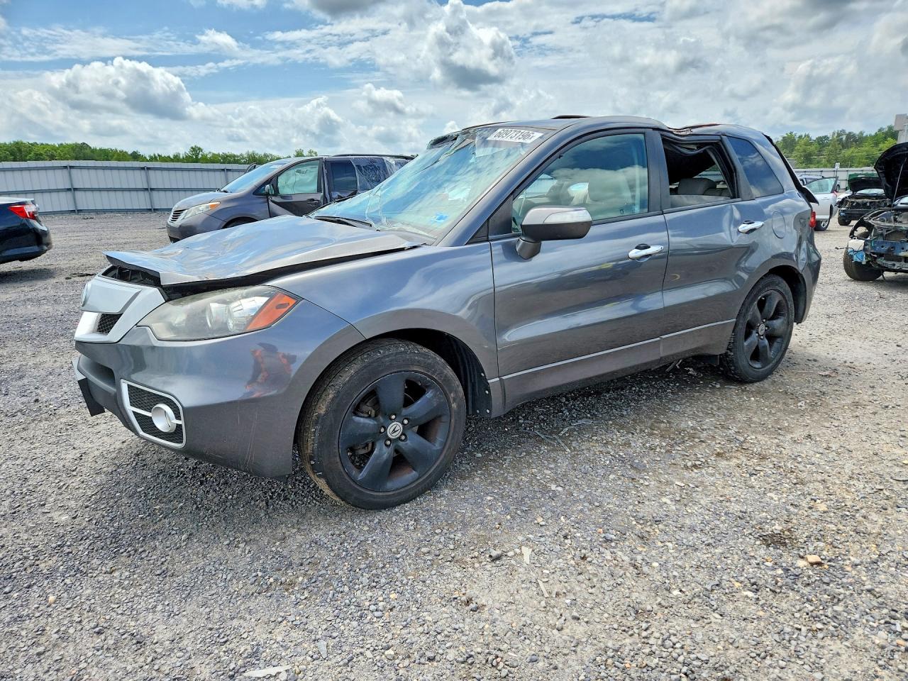 2010 Acura Rdx Technology Серый vin: 5J8TB2H53AA002079