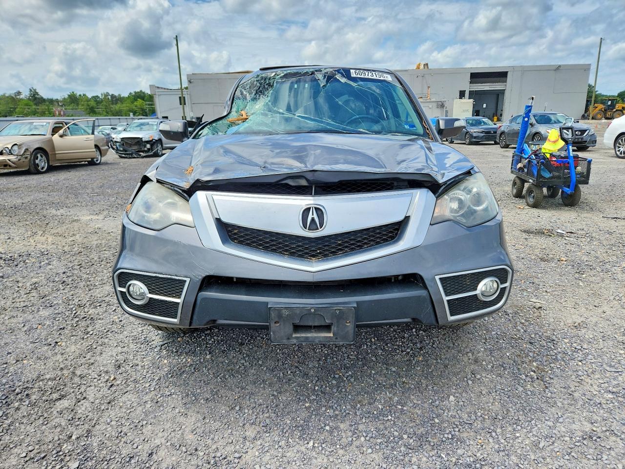 2010 Acura Rdx Technology Серый vin: 5J8TB2H53AA002079