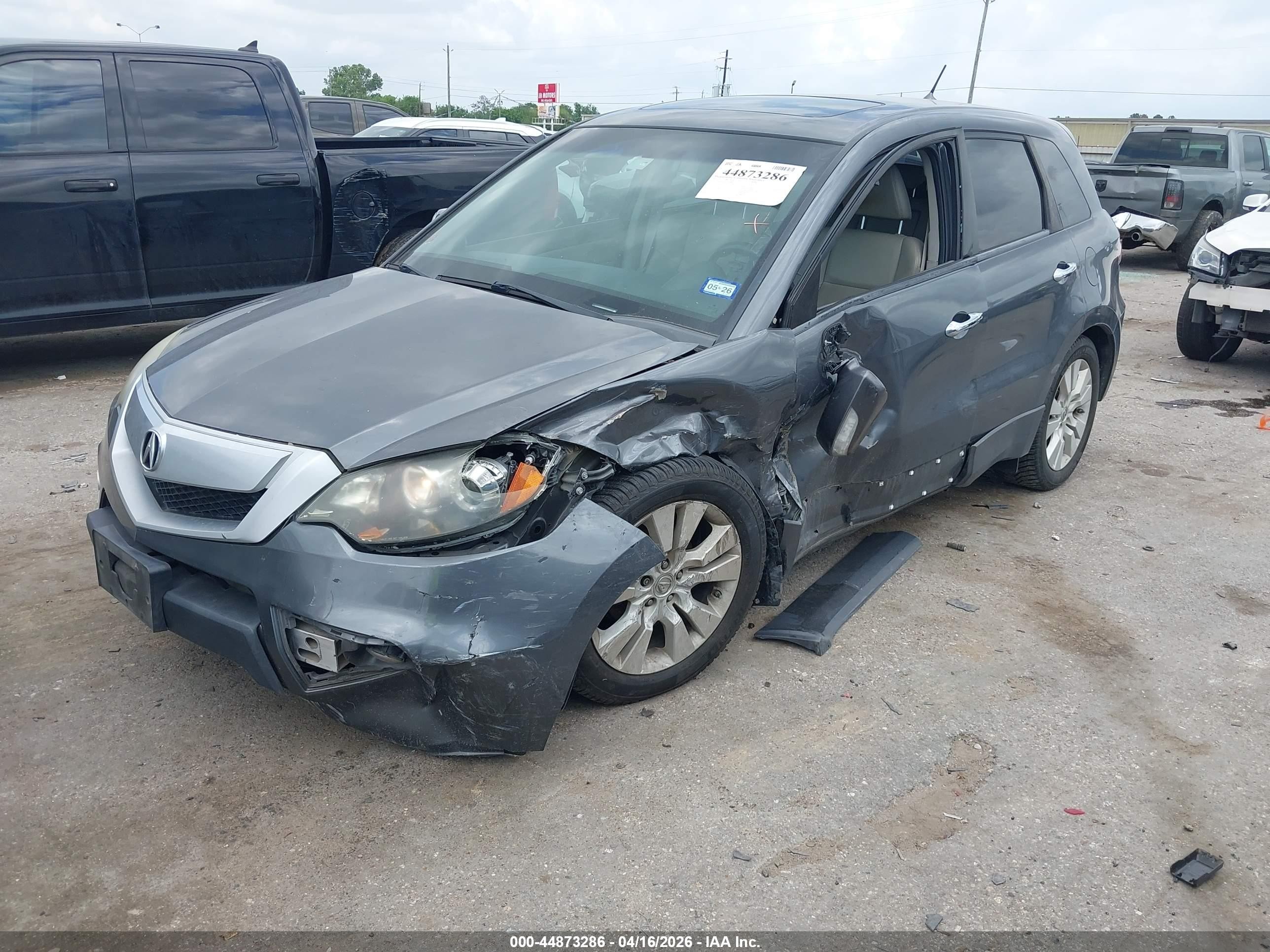 2011 Acura Rdx Tech Pkg Gray vin: 5J8TB2H53BA000480