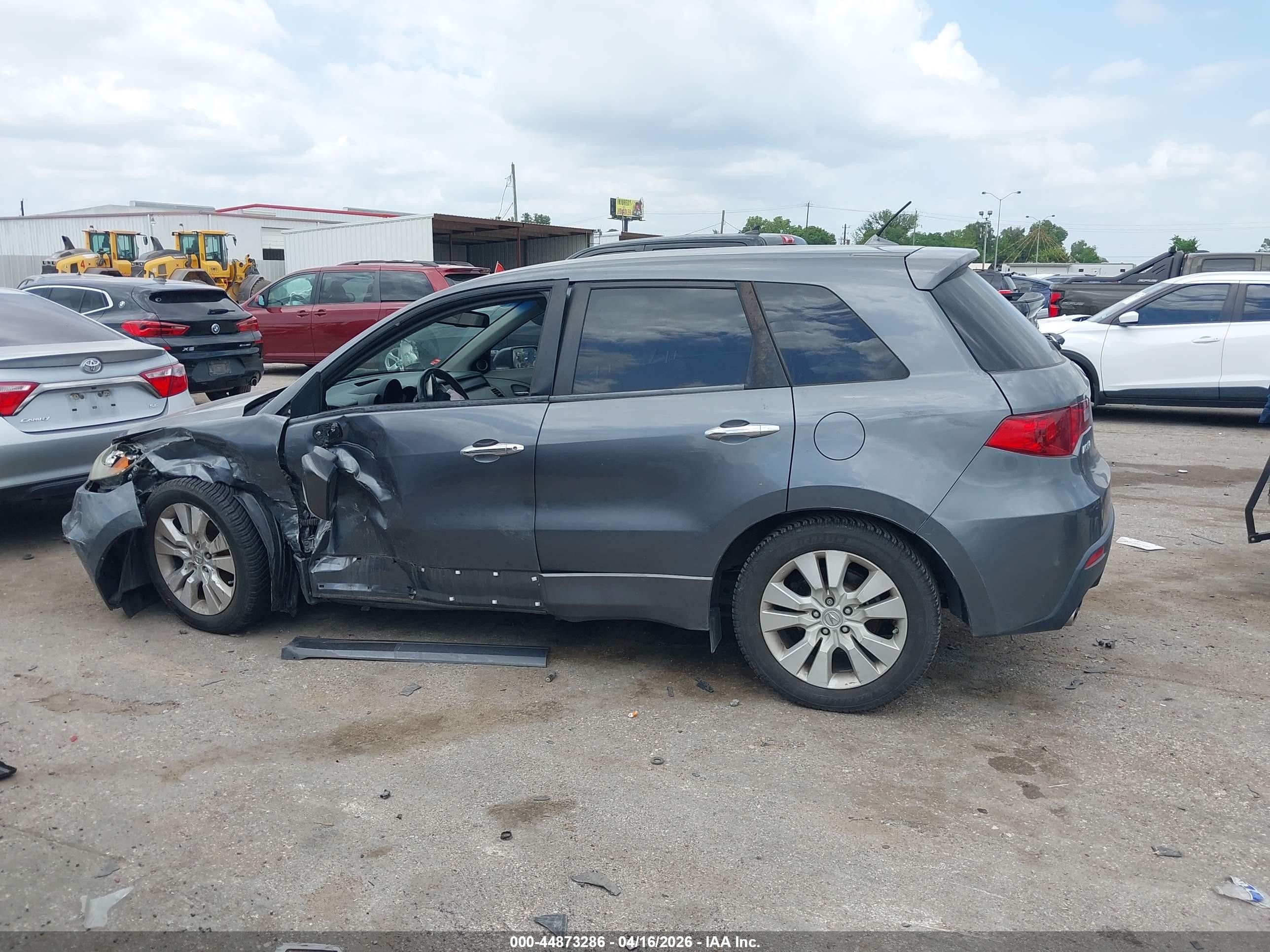 2011 Acura Rdx Tech Pkg Gray vin: 5J8TB2H53BA000480