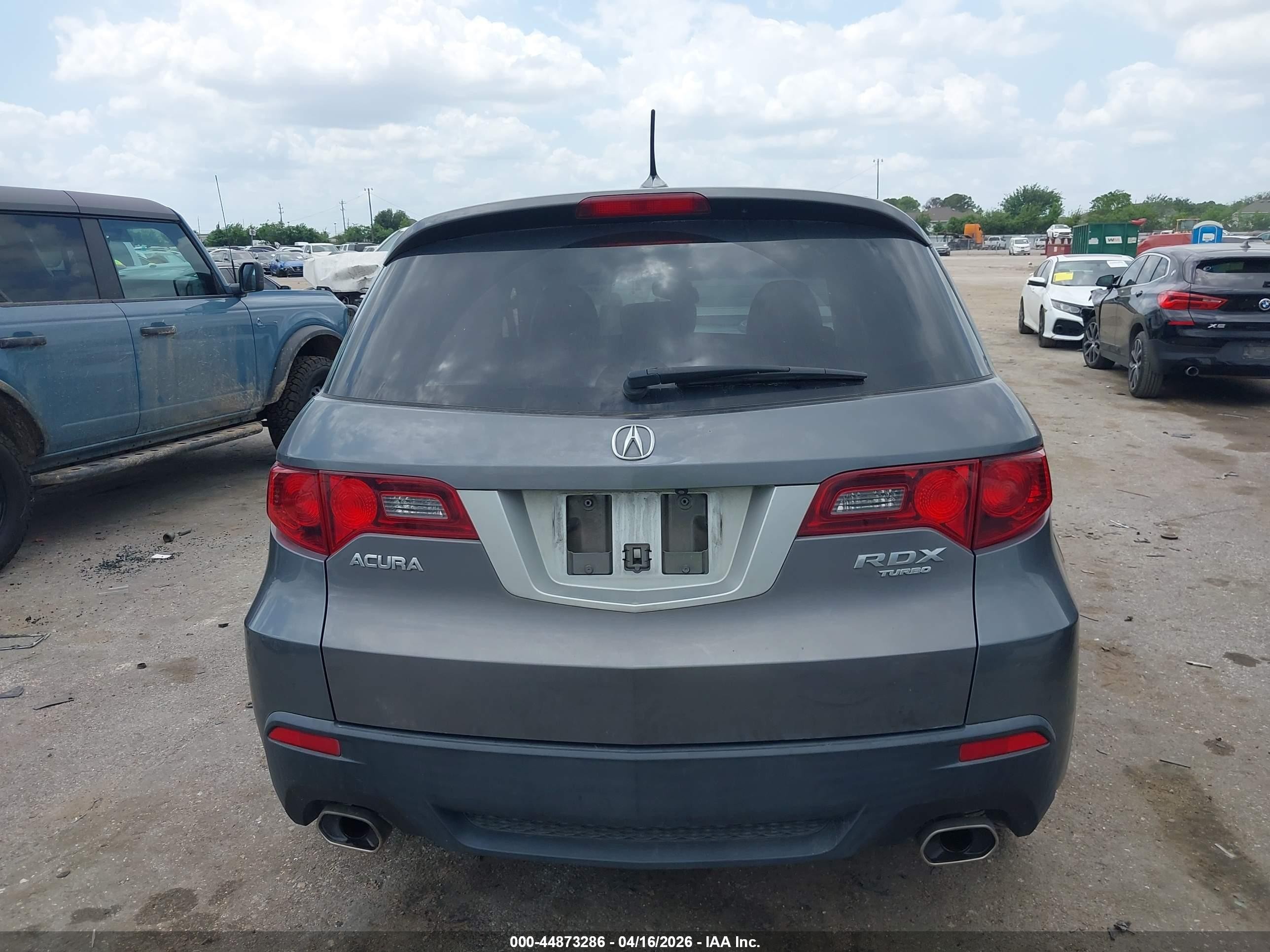 2011 Acura Rdx Tech Pkg Gray vin: 5J8TB2H53BA000480