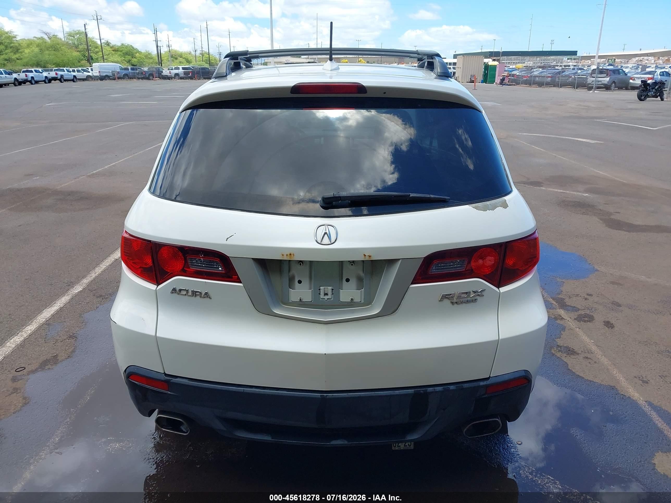 2011 Acura Rdx   White vin: 5J8TB2H54BA000360