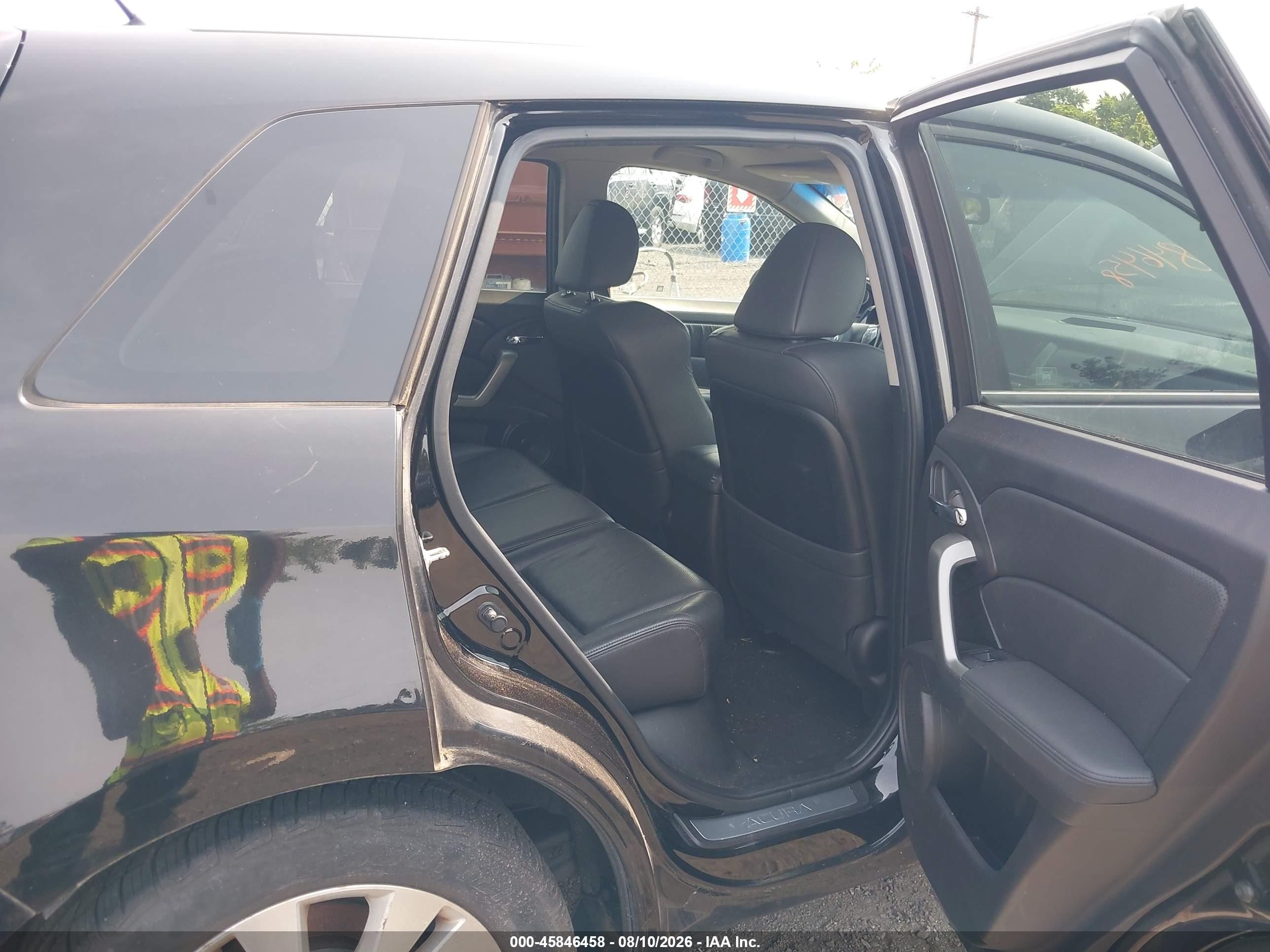 2010 Acura Rdx   Black vin: 5J8TB2H55AA000494