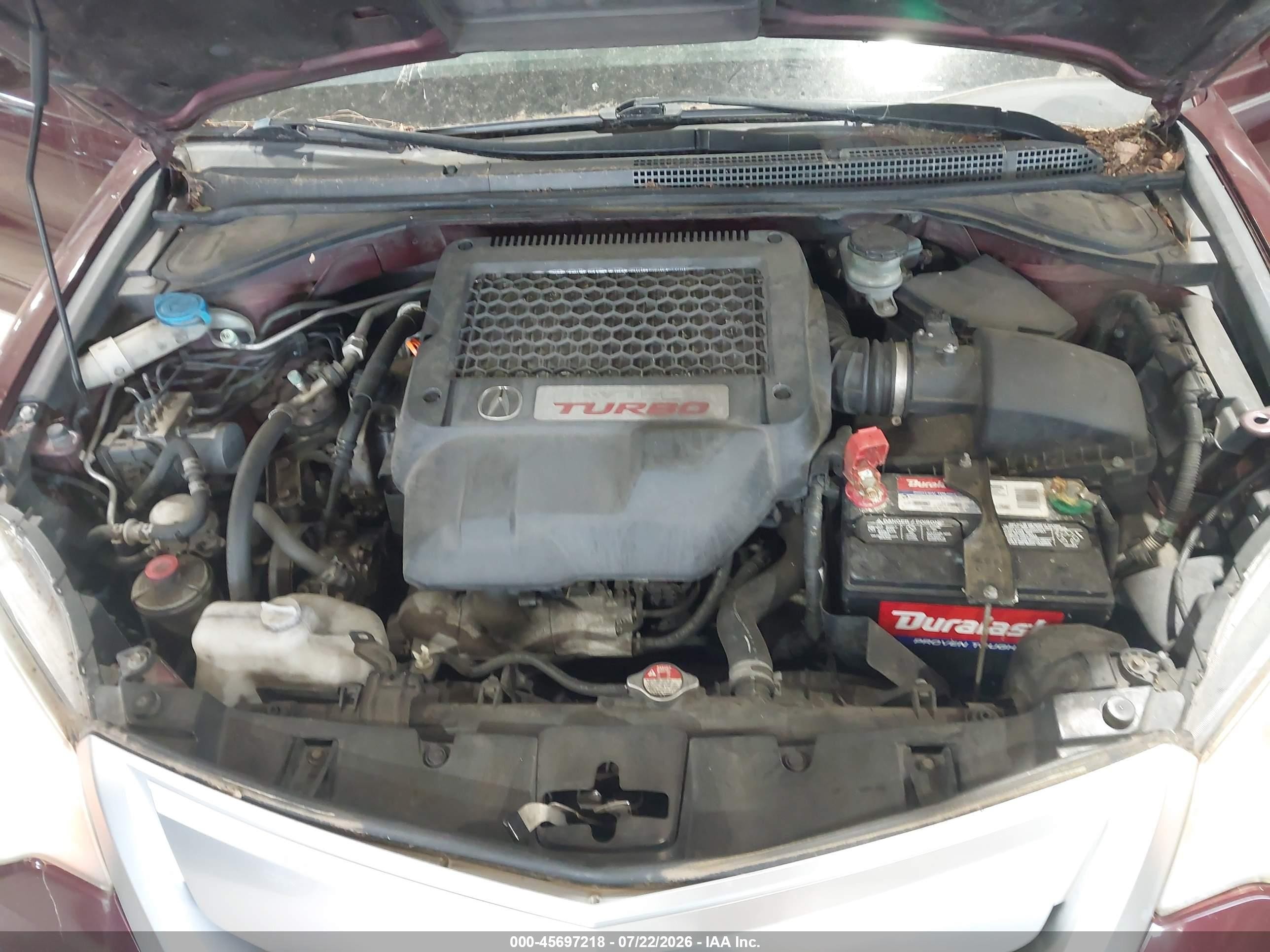 2011 Acura Rdx   Burgundy vin: 5J8TB2H56BA005656
