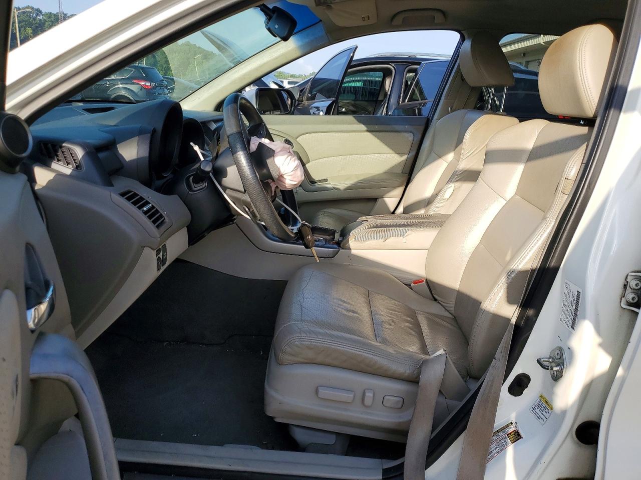 2011 Acura Rdx Technology White vin: 5J8TB2H57BA001535