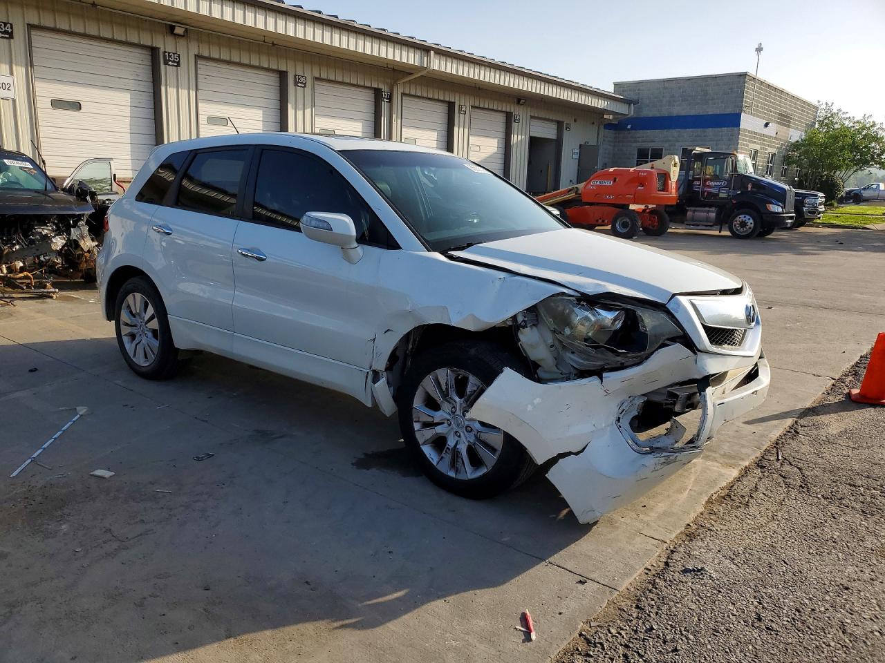 2011 Acura Rdx Technology White vin: 5J8TB2H57BA001535