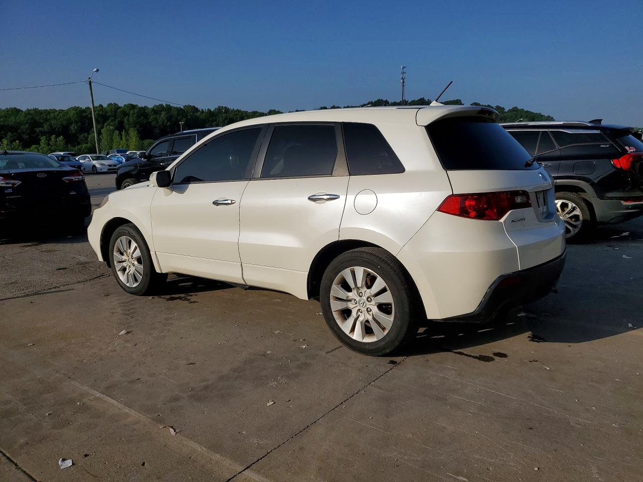 2011 Acura Rdx Technology White vin: 5J8TB2H57BA001535