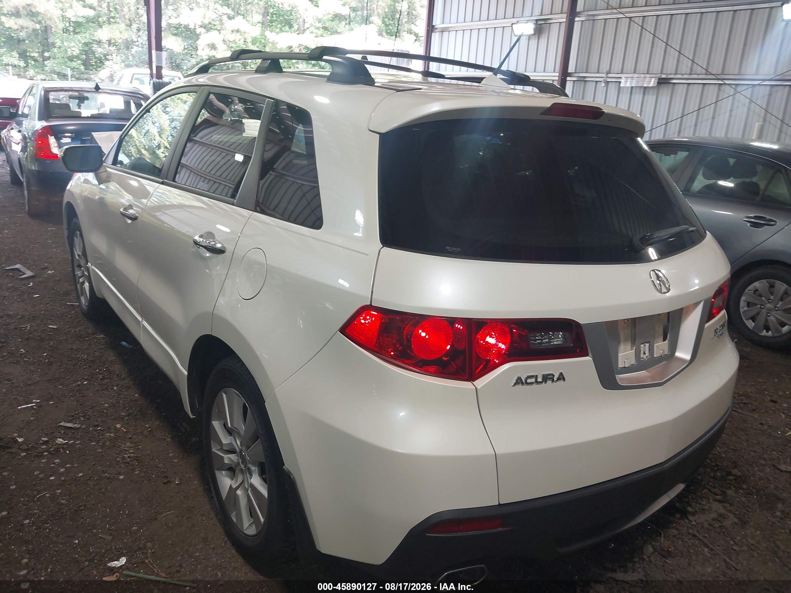 2011 Acura Rdx   White vin: 5J8TB2H57BA002488