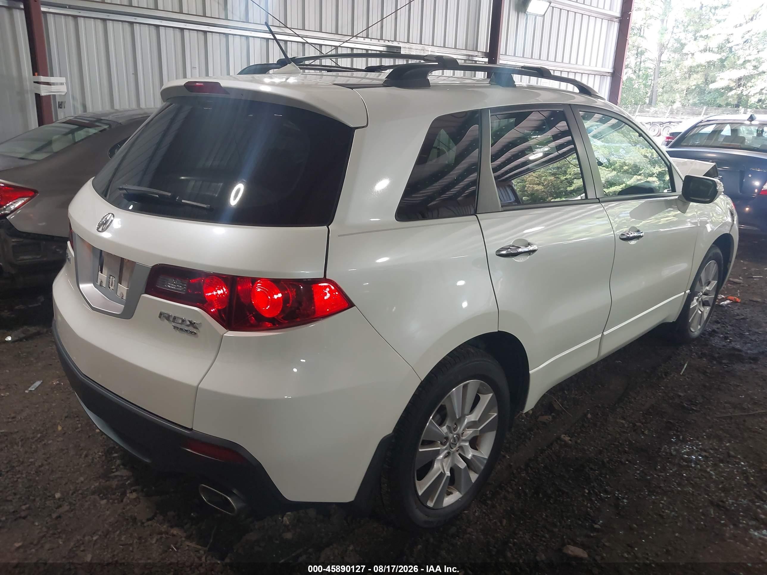 2011 Acura Rdx   White vin: 5J8TB2H57BA002488