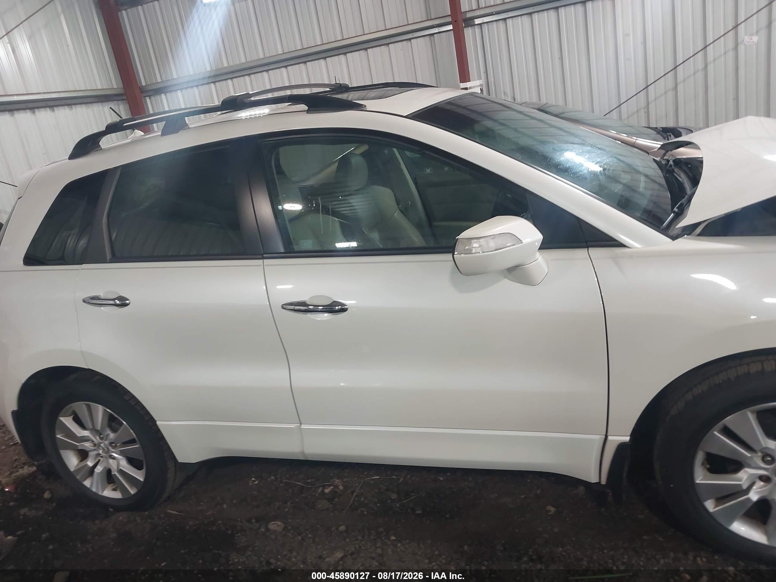 2011 Acura Rdx   White vin: 5J8TB2H57BA002488