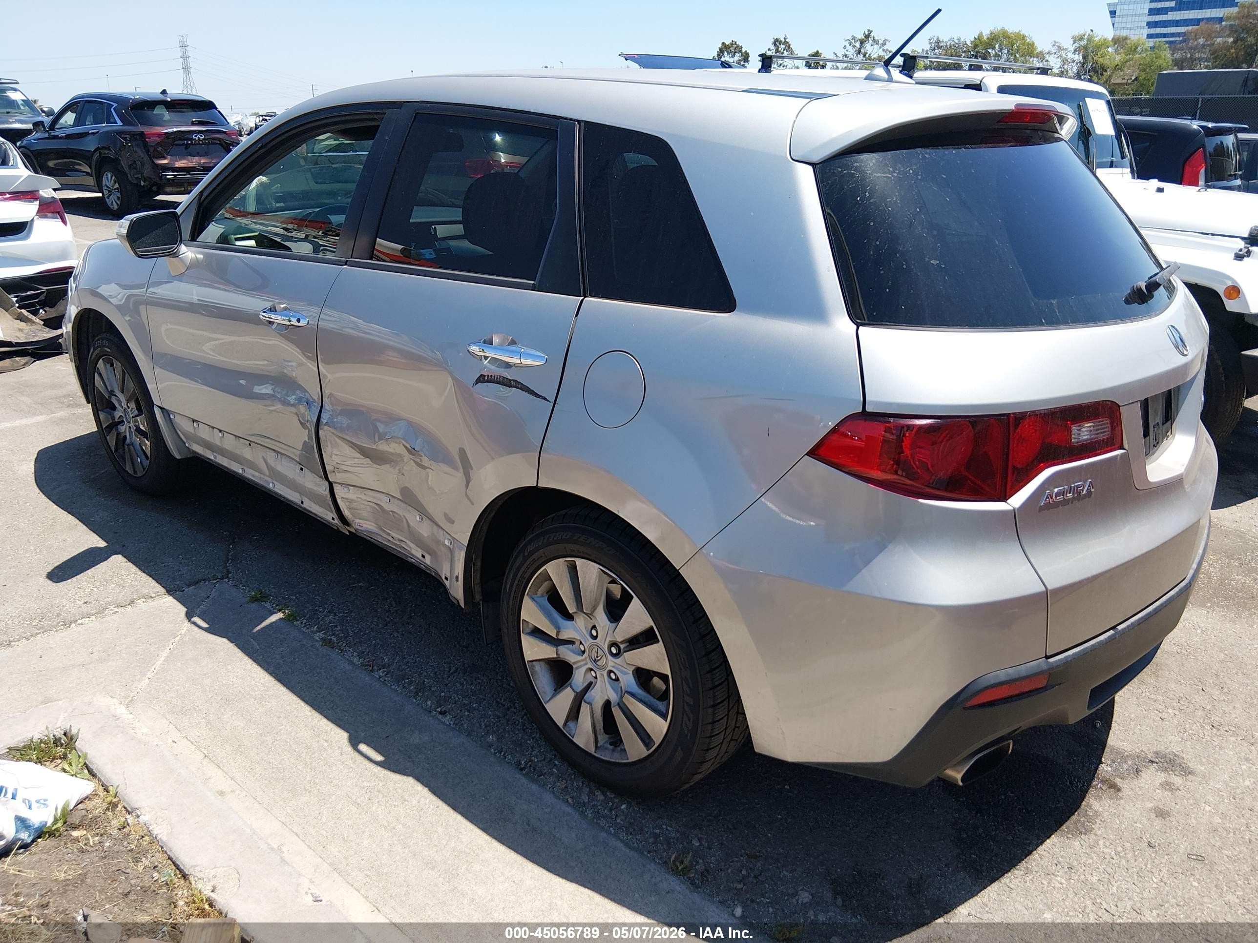 2011 Acura Rdx   Silver vin: 5J8TB2H57BA006895