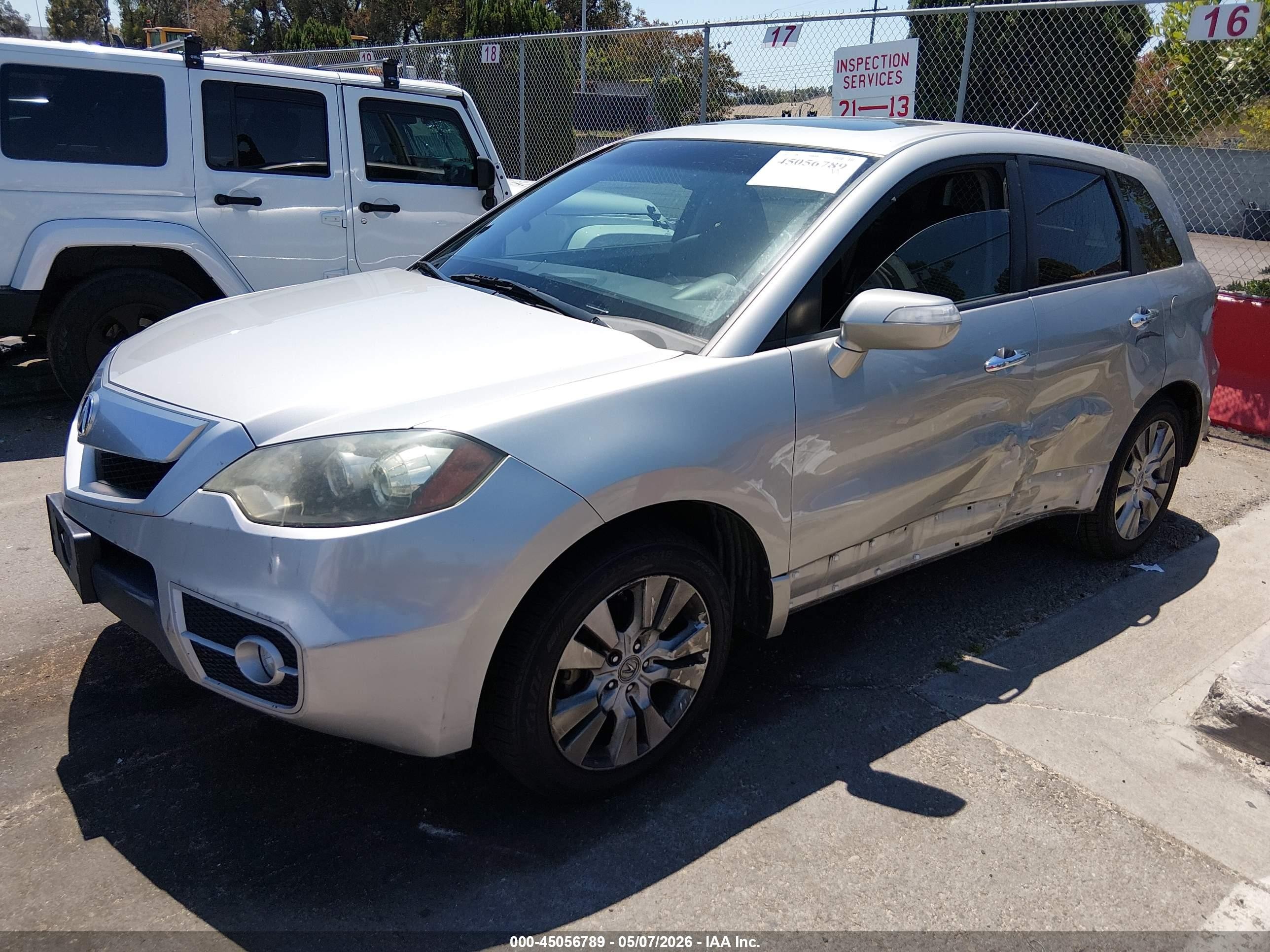2011 Acura Rdx   Silver vin: 5J8TB2H57BA006895