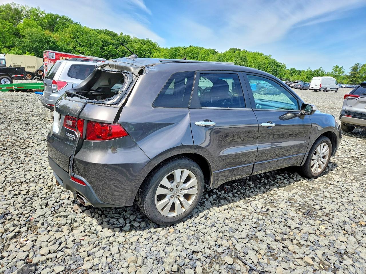 2011 Acura Rdx Technology Silver vin: 5J8TB2H58BA002161