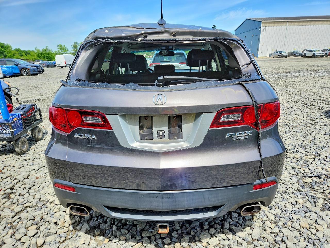 2011 Acura Rdx Technology Silver vin: 5J8TB2H58BA002161