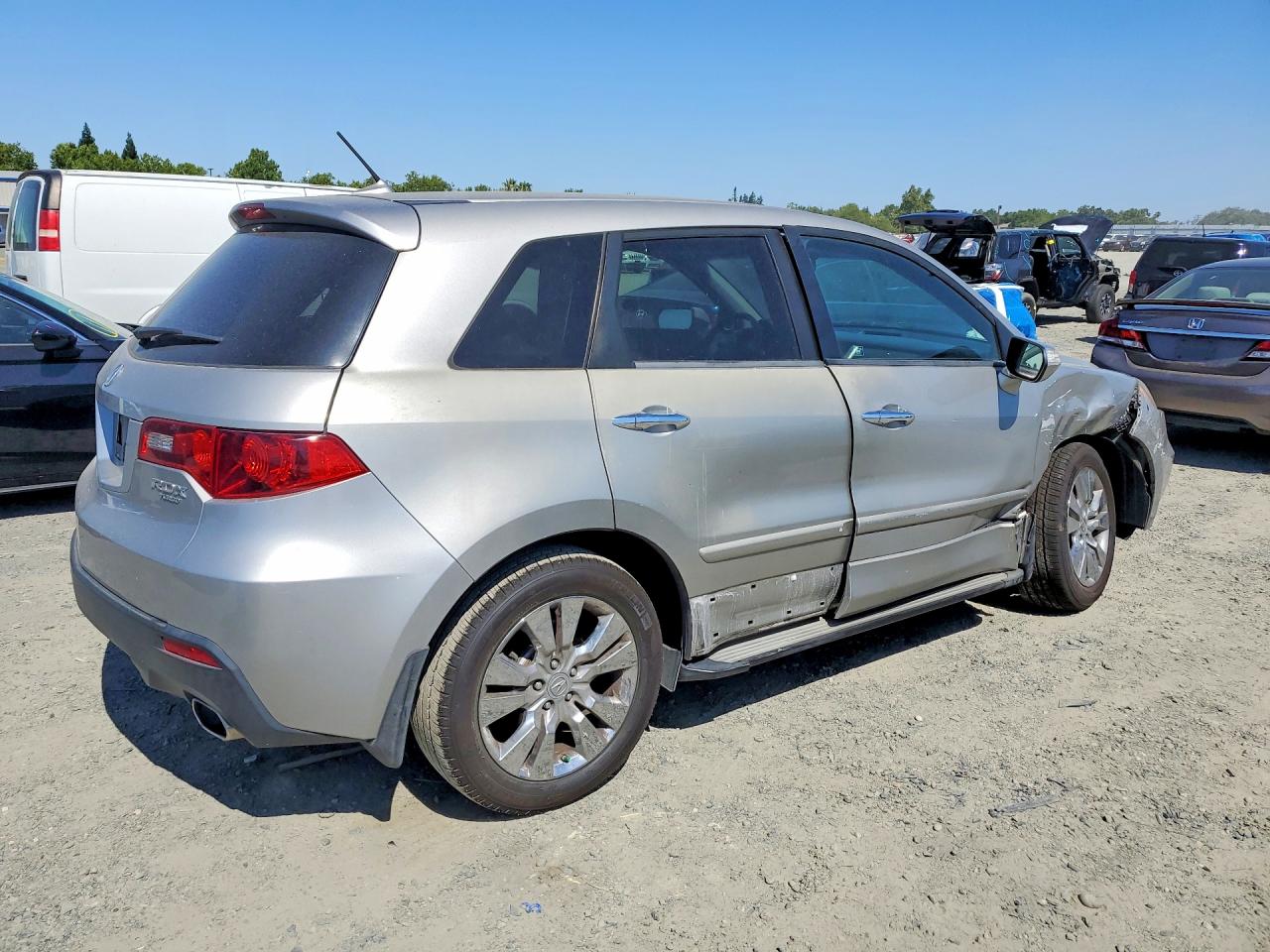 2011 Acura Rdx Technology Silver vin: 5J8TB2H5XBA004218