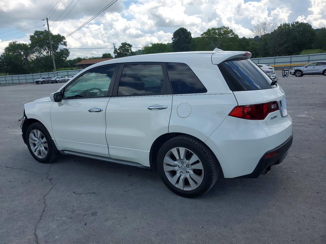 2011 Acura Rdx Technology White vin: 5J8TB2H5XBA006437
