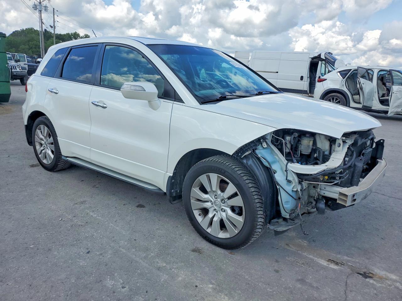 2011 Acura Rdx Technology White vin: 5J8TB2H5XBA006437