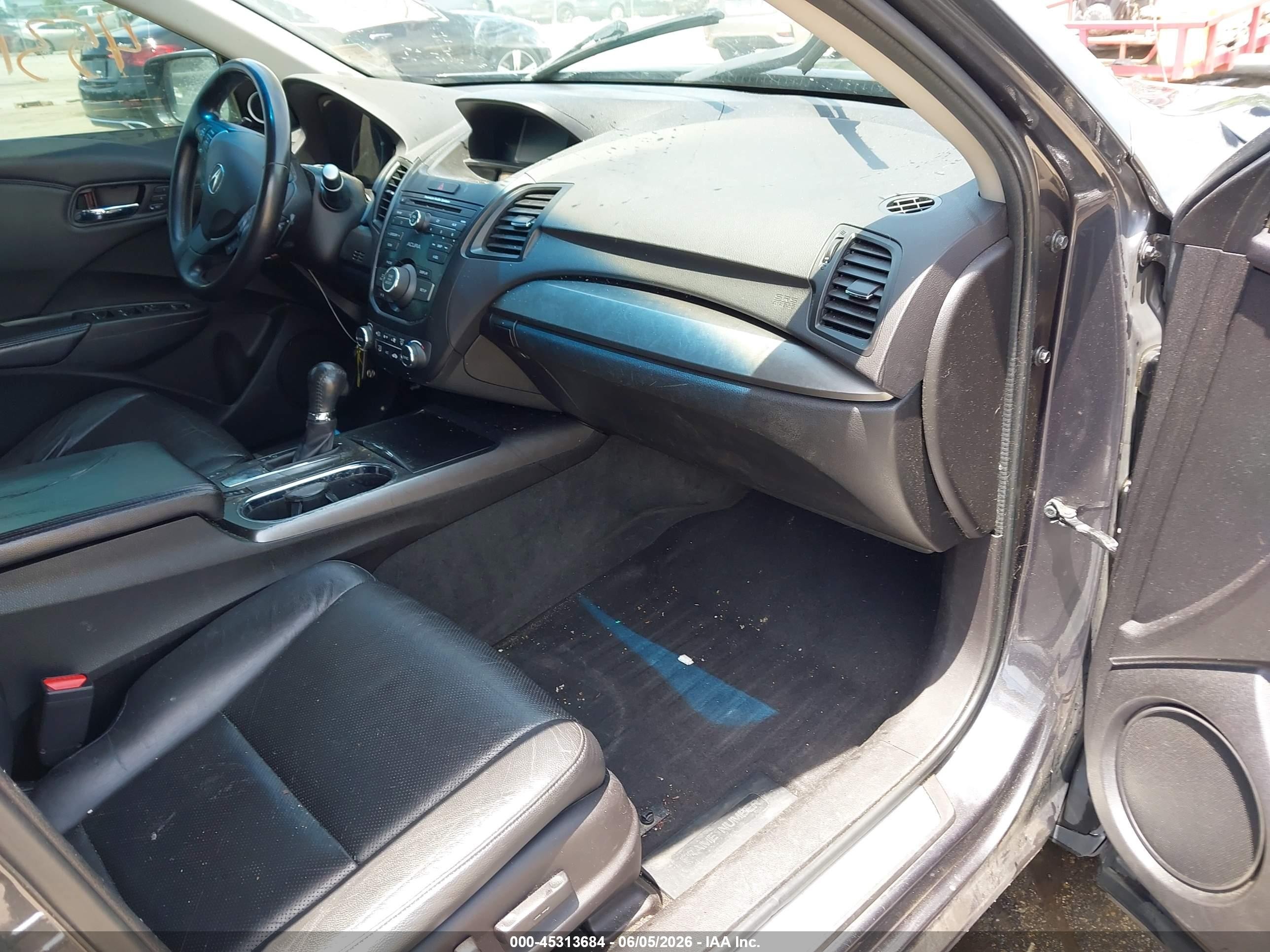 2013 Acura Rdx Gray vin: 5J8TB3H30DL005731