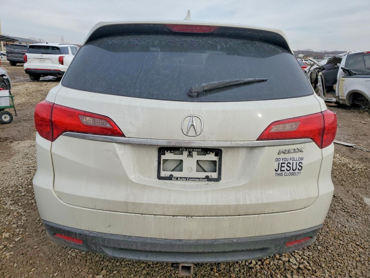 2013 Acura Rdx White vin: 5J8TB3H30DL014185