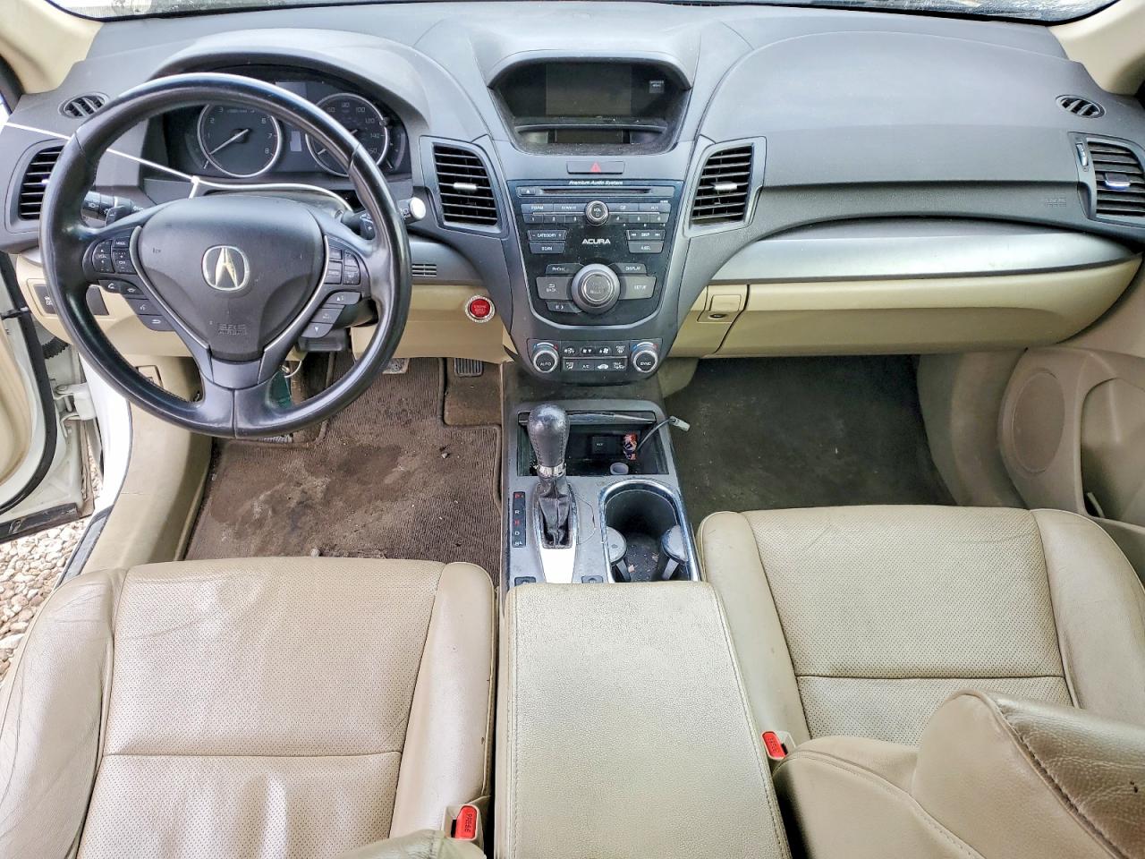 2013 Acura Rdx White vin: 5J8TB3H30DL014185