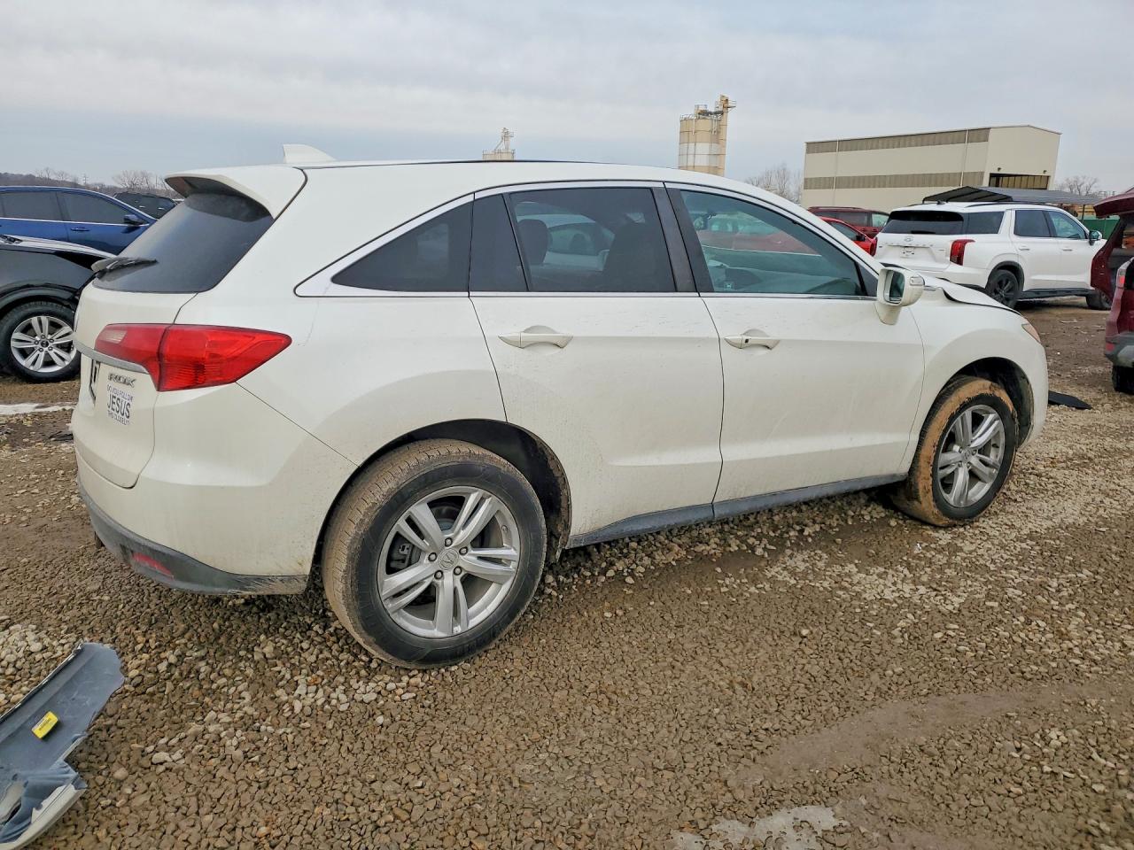 2013 Acura Rdx White vin: 5J8TB3H30DL014185