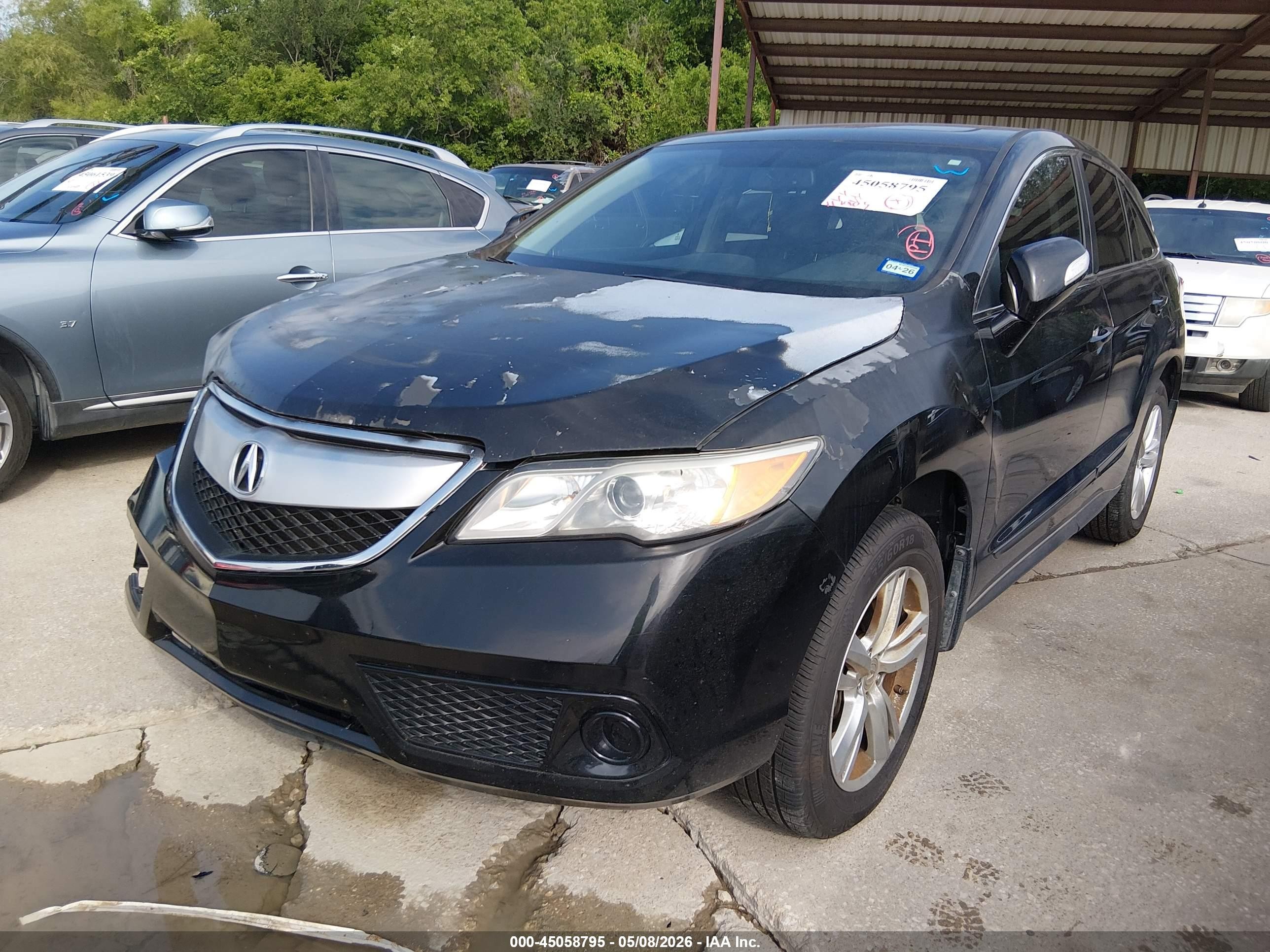 2014 Acura Rdx   Black vin: 5J8TB3H30EL006458