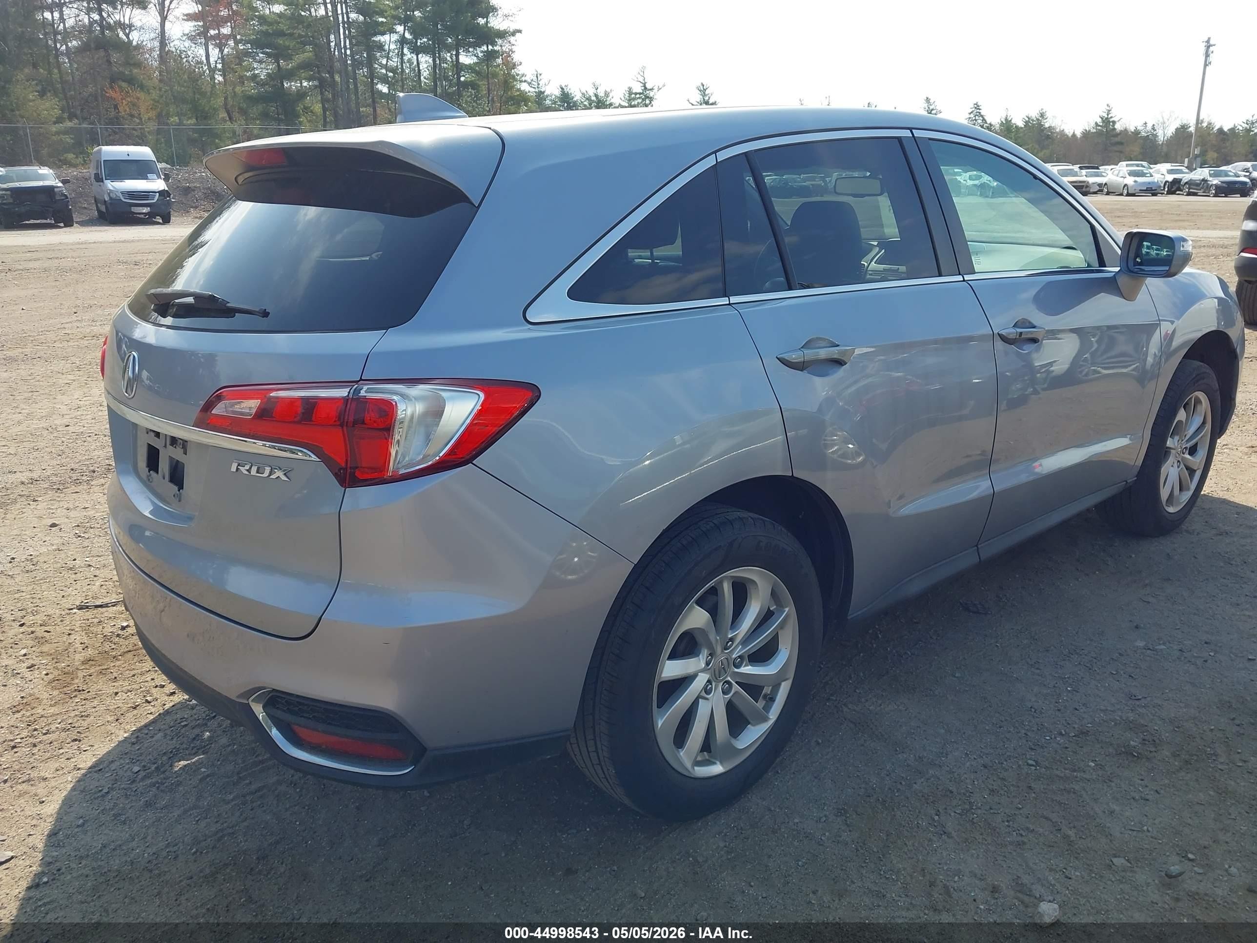 2016 Acura Rdx Acurawatch Plus Pkg Silver vin: 5J8TB3H30GL003627