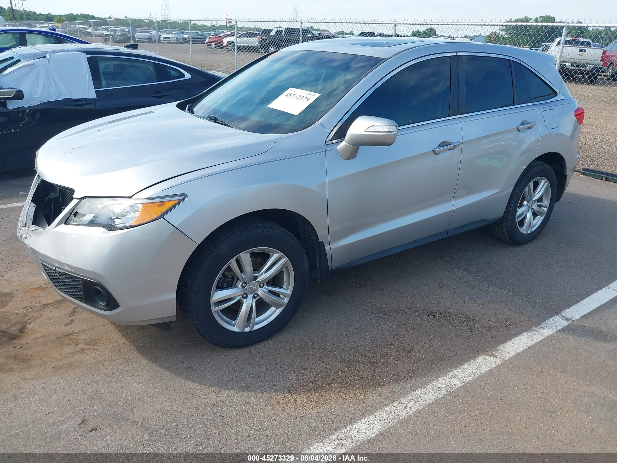 2014 Acura Rdx   Gray vin: 5J8TB3H31EL016593