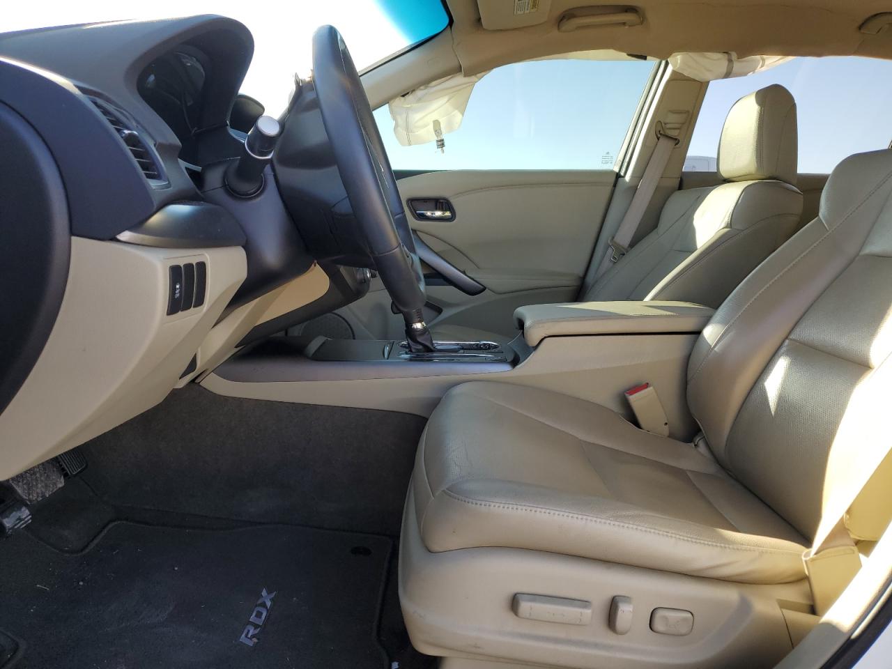 2015 Acura Rdx  White vin: 5J8TB3H31FL008530