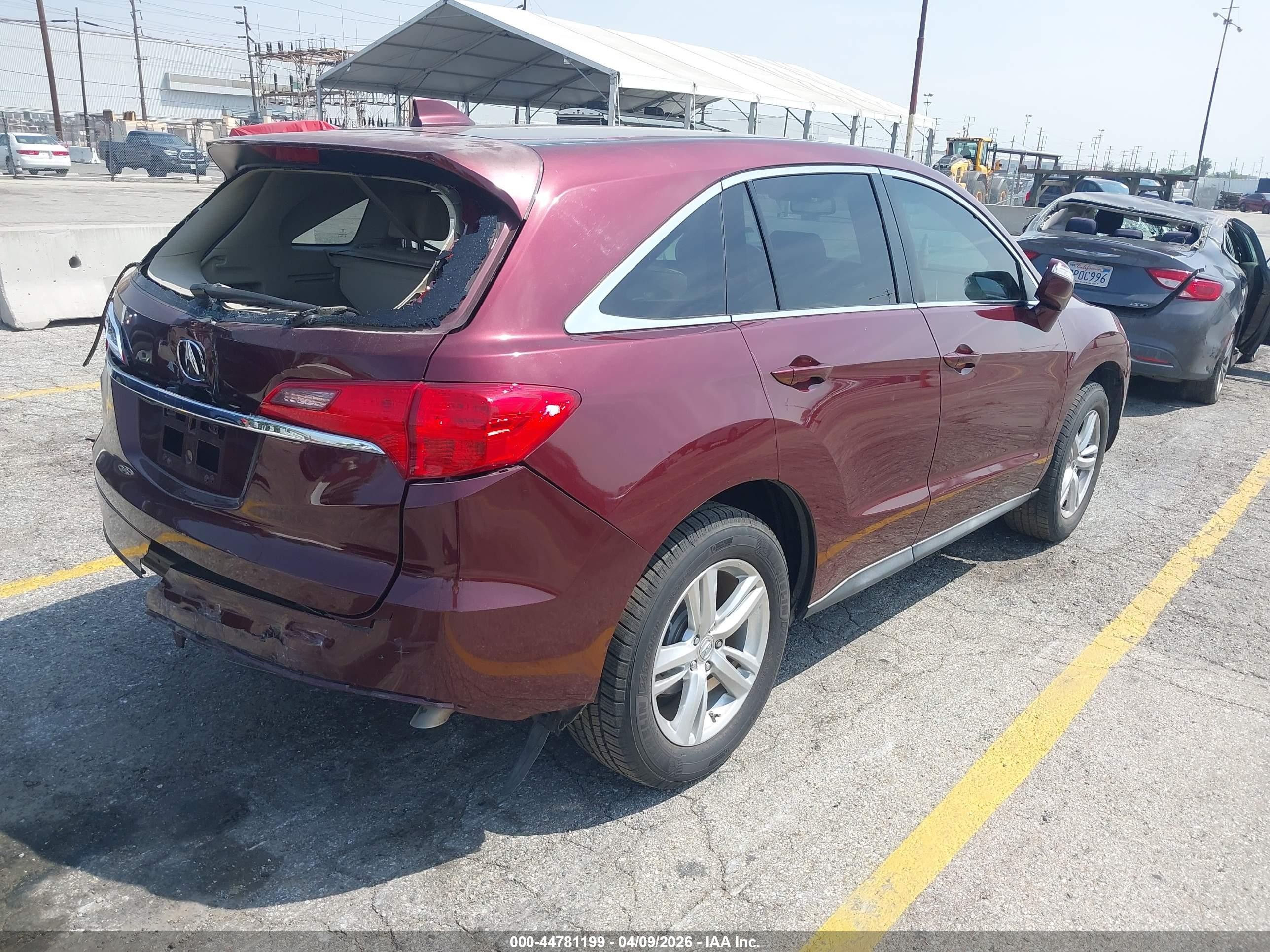 2013 Acura Rdx   Бордовый vin: 5J8TB3H32DL011787