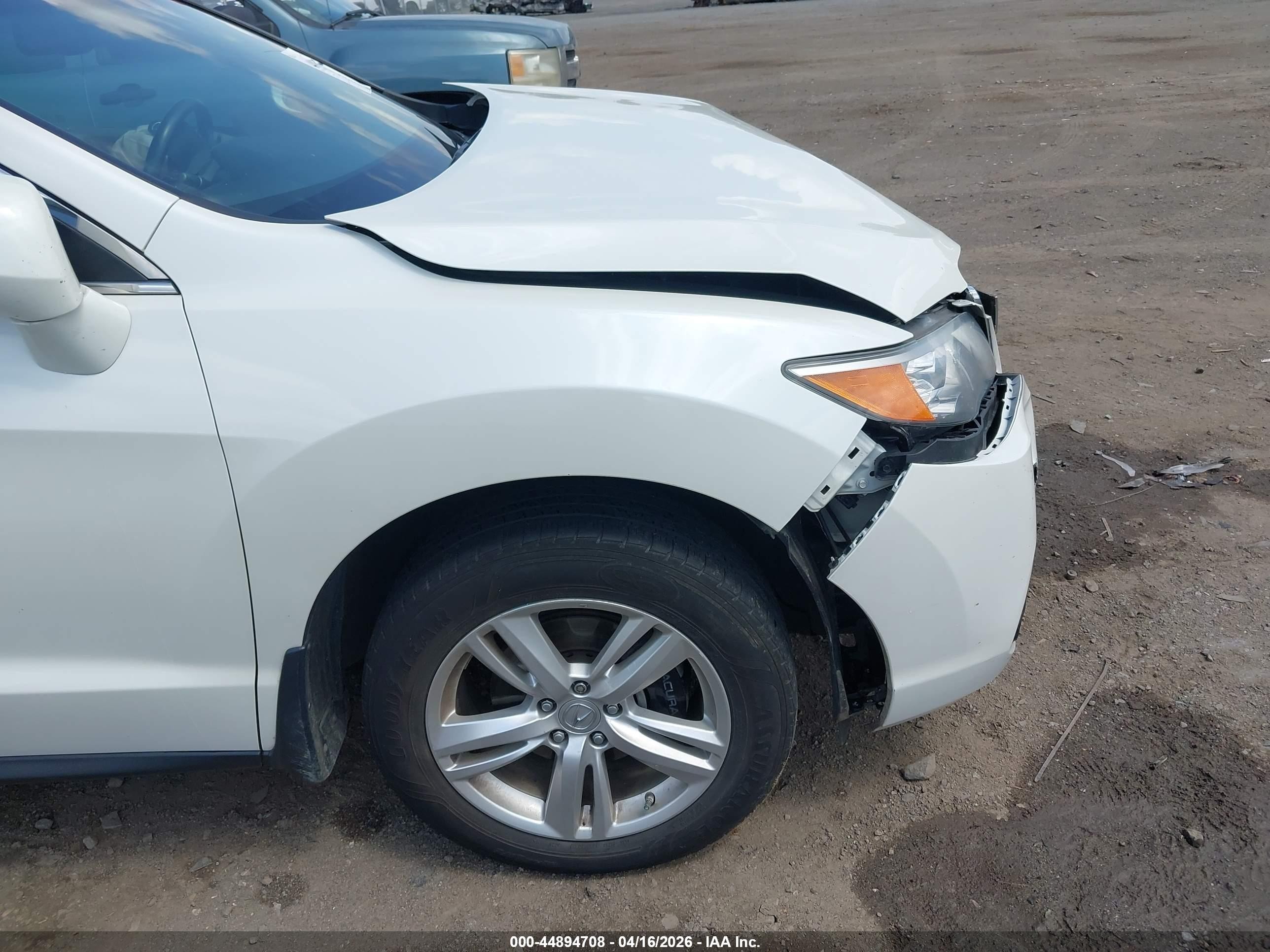 2014 Acura Rdx   White vin: 5J8TB3H32EL008759