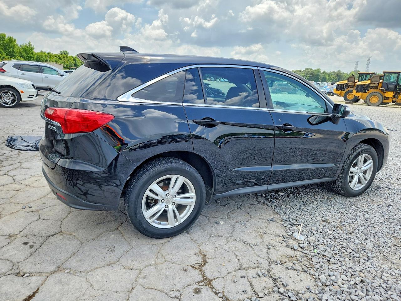 2015 Acura Rdx Черный vin: 5J8TB3H32FL017642