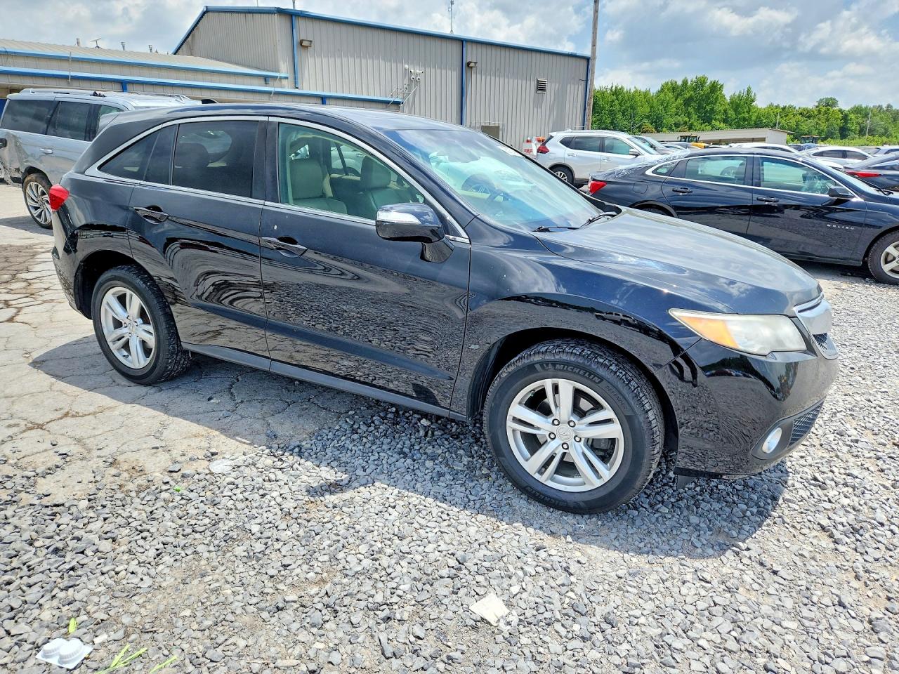 2015 Acura Rdx Черный vin: 5J8TB3H32FL017642