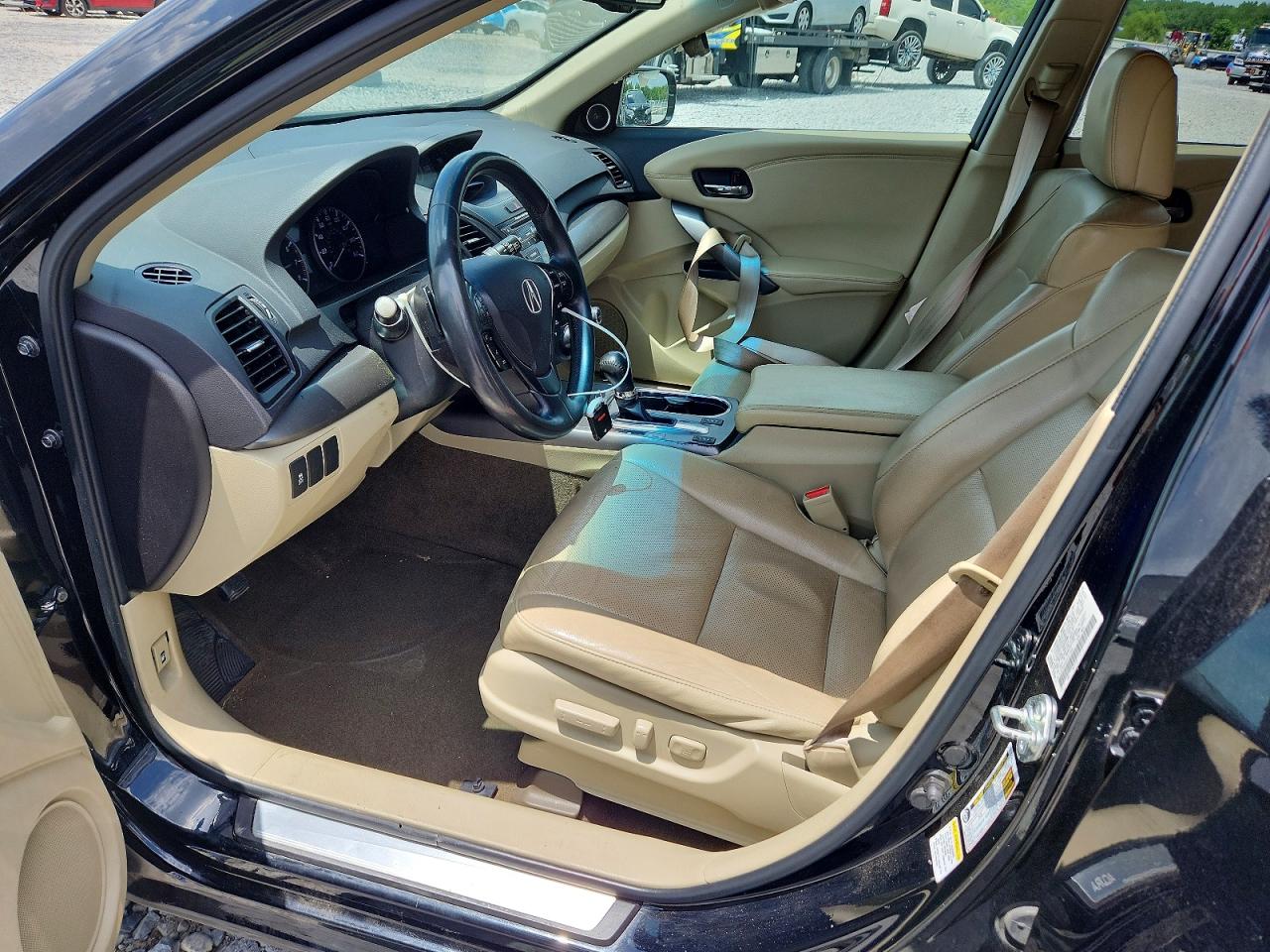 2015 Acura Rdx Черный vin: 5J8TB3H32FL017642