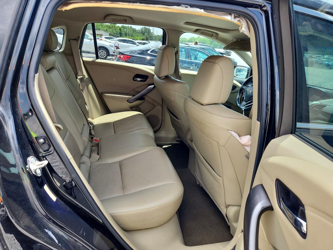 2015 Acura Rdx Черный vin: 5J8TB3H32FL017642